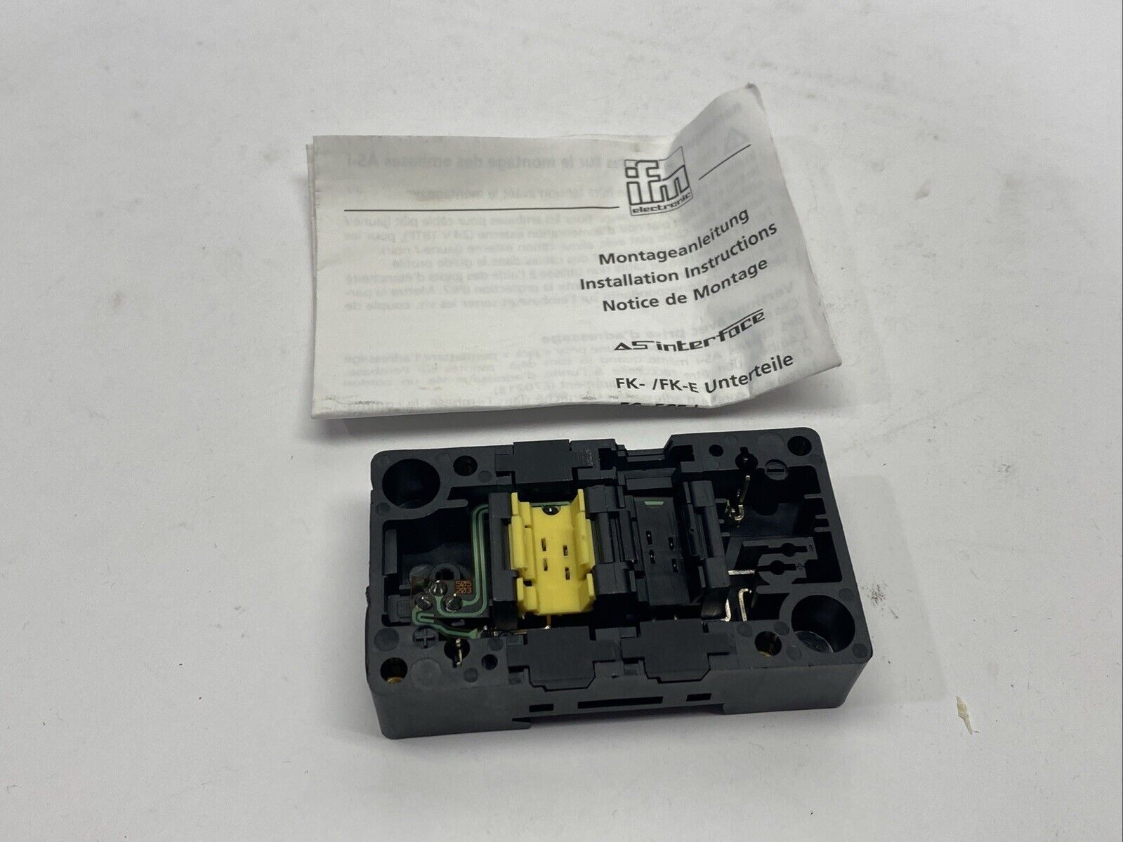 ifm E-EMS-BASE-FC Sensor Base AC5011 - Maverick Industrial Sales