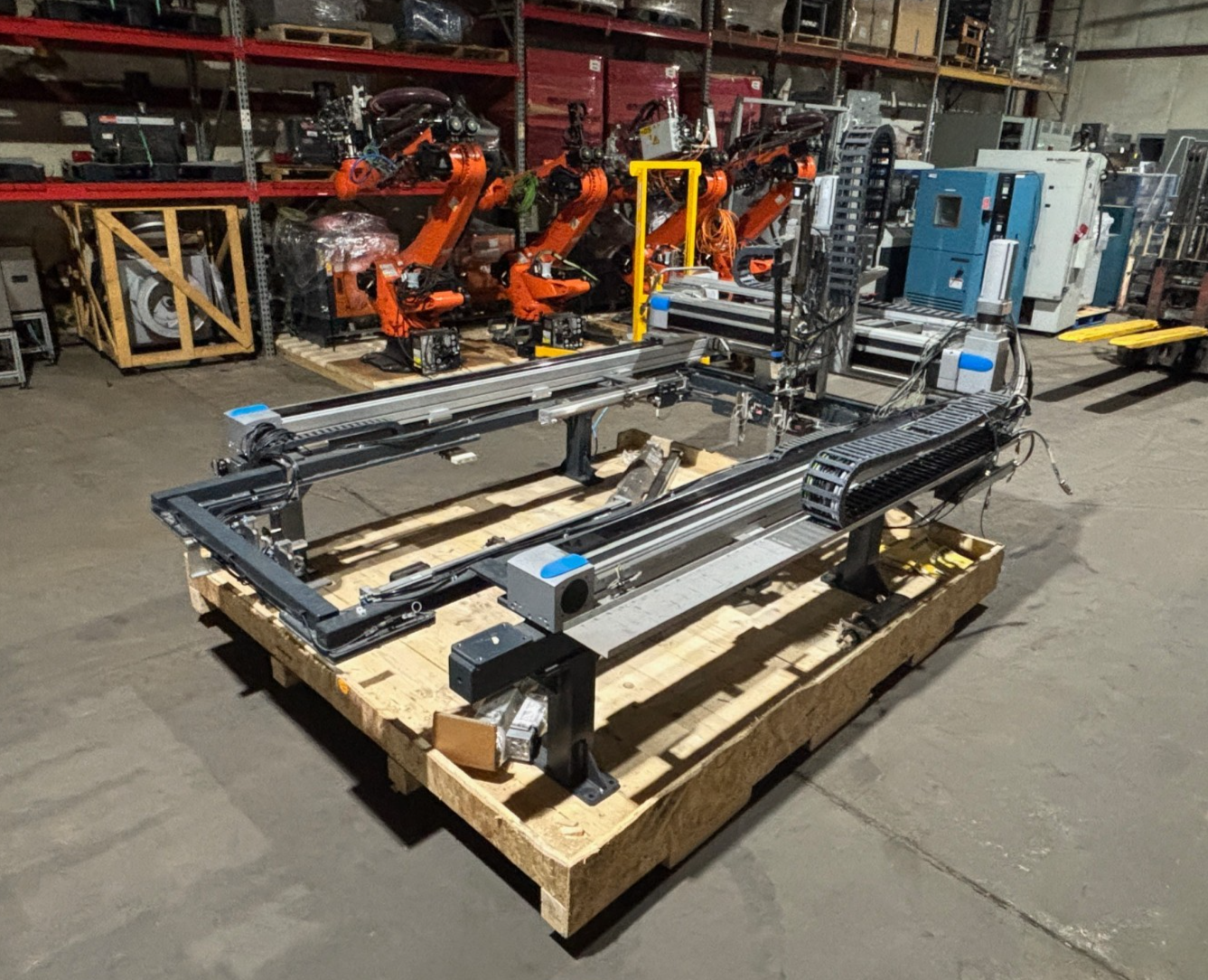 Festo EGC-185 XYZ Robot System, 2200mm x 1335mm x 300mm, Linear Actuator Driven - Maverick Industrial Sales