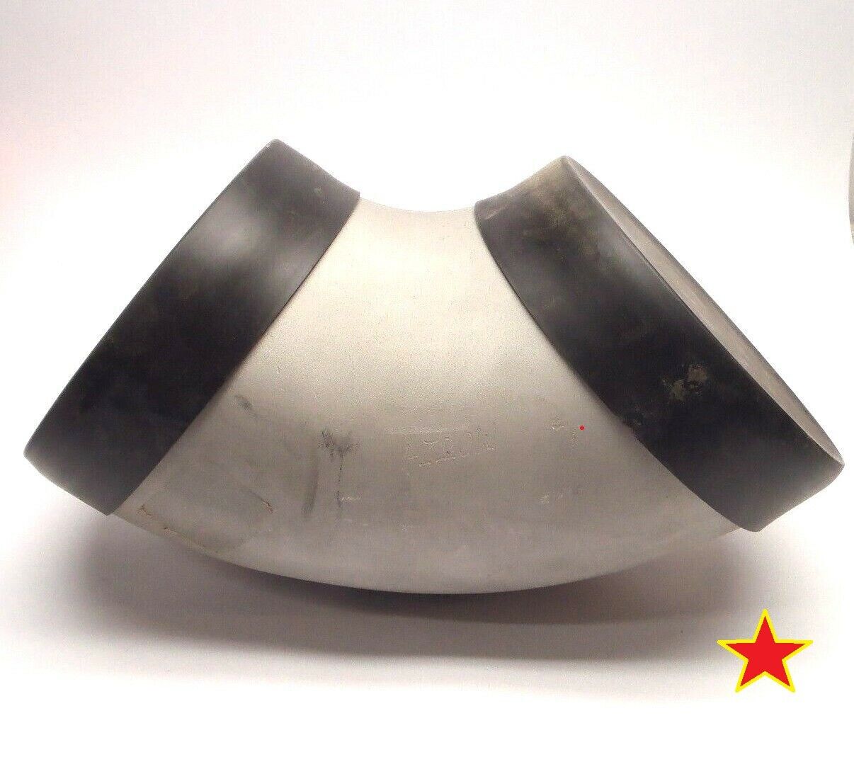 11442P-1 | Stainless 8" SA403 Taylor Forge 90° Buttweld S/40 Pipe Elbow MOJZ-1 - New Other - Maverick Industrial Sales