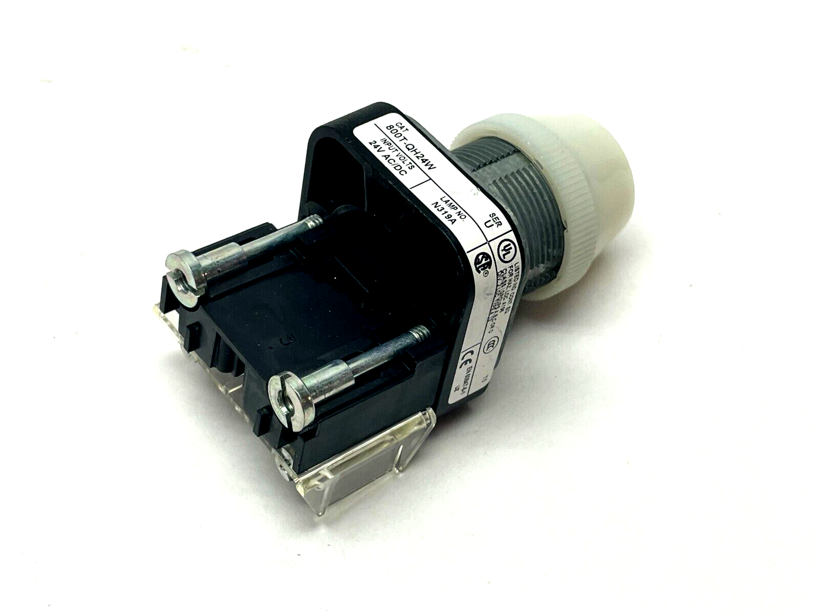 Allen Bradley 800T-QH24W Ser. U Pilot Light - Used - Maverick Industrial Sales