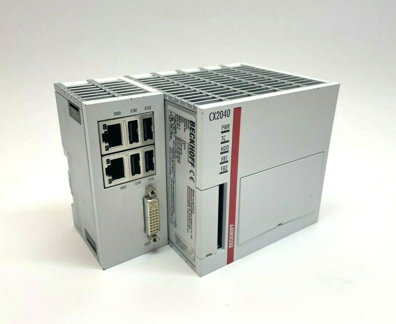 Beckhoff CX2040-0130 Basic CPU Module, 2.1 GHz Intel Core i7 Quad-Core Processor - Maverick Industrial Sales