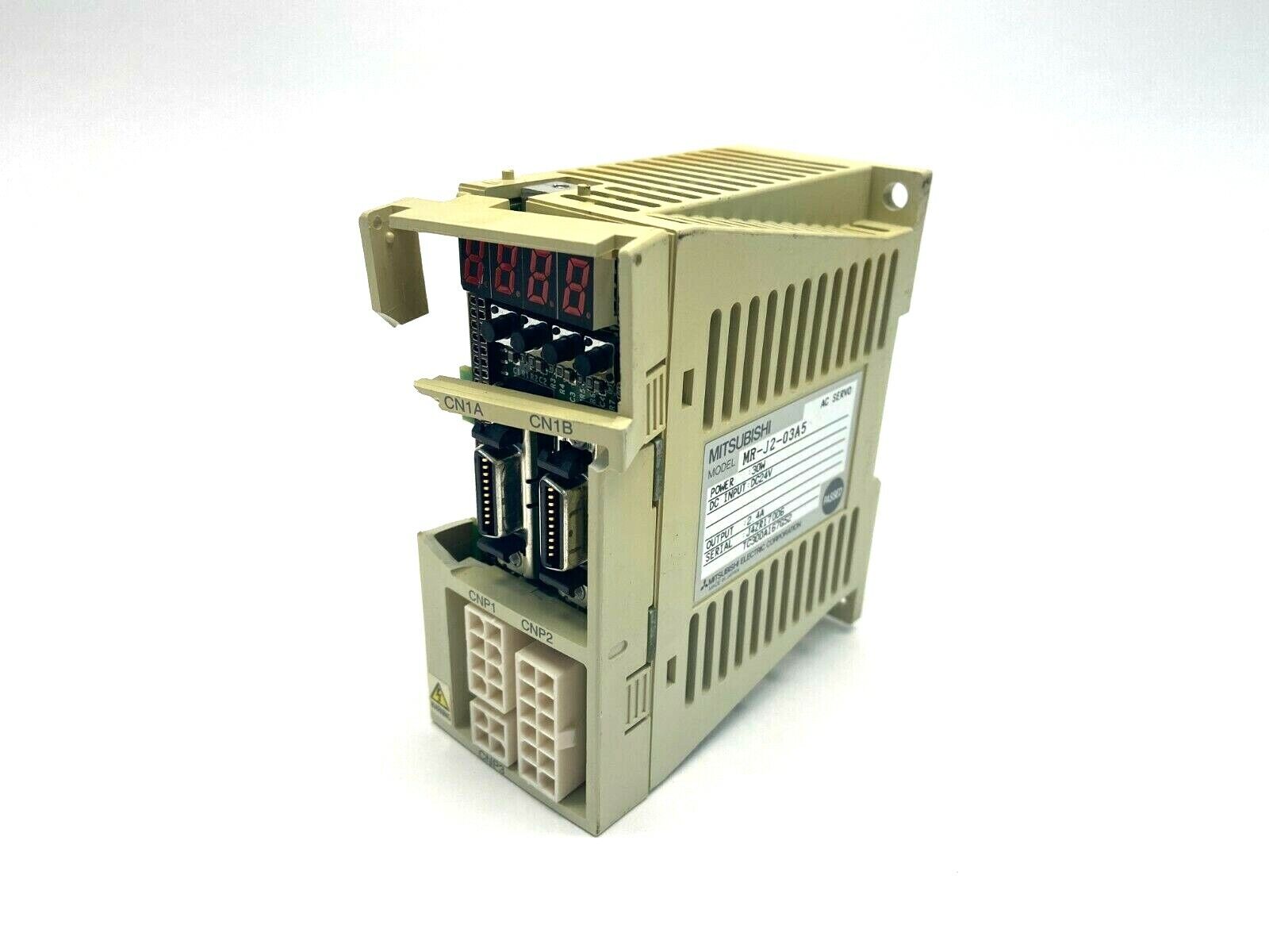 Mitsubishi MR-J2-03A5 General Purpose AC Servo Amplifier 24V 2.4A - For parts or not working - Maverick Industrial Sales