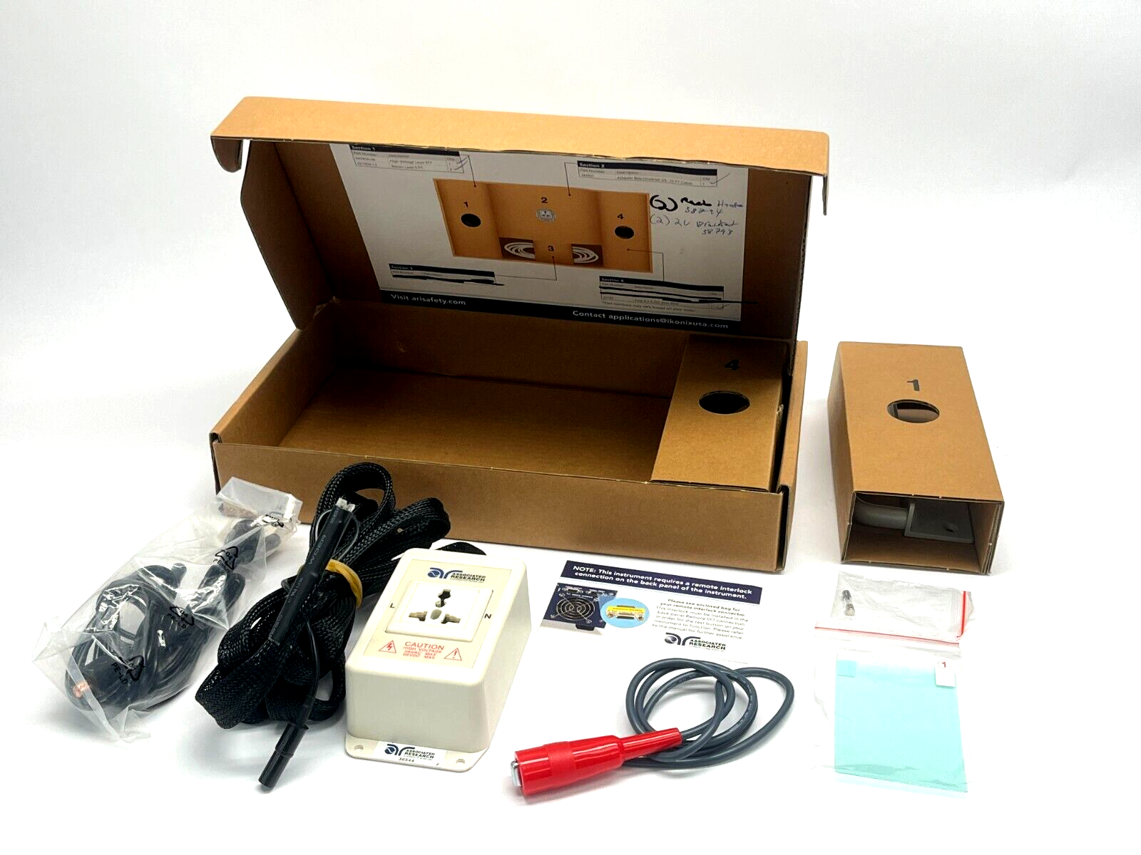 Associated Research HypotUltra 38482 Adapter Box Universal 10Ft INCOMPLETE SET - Maverick Industrial Sales