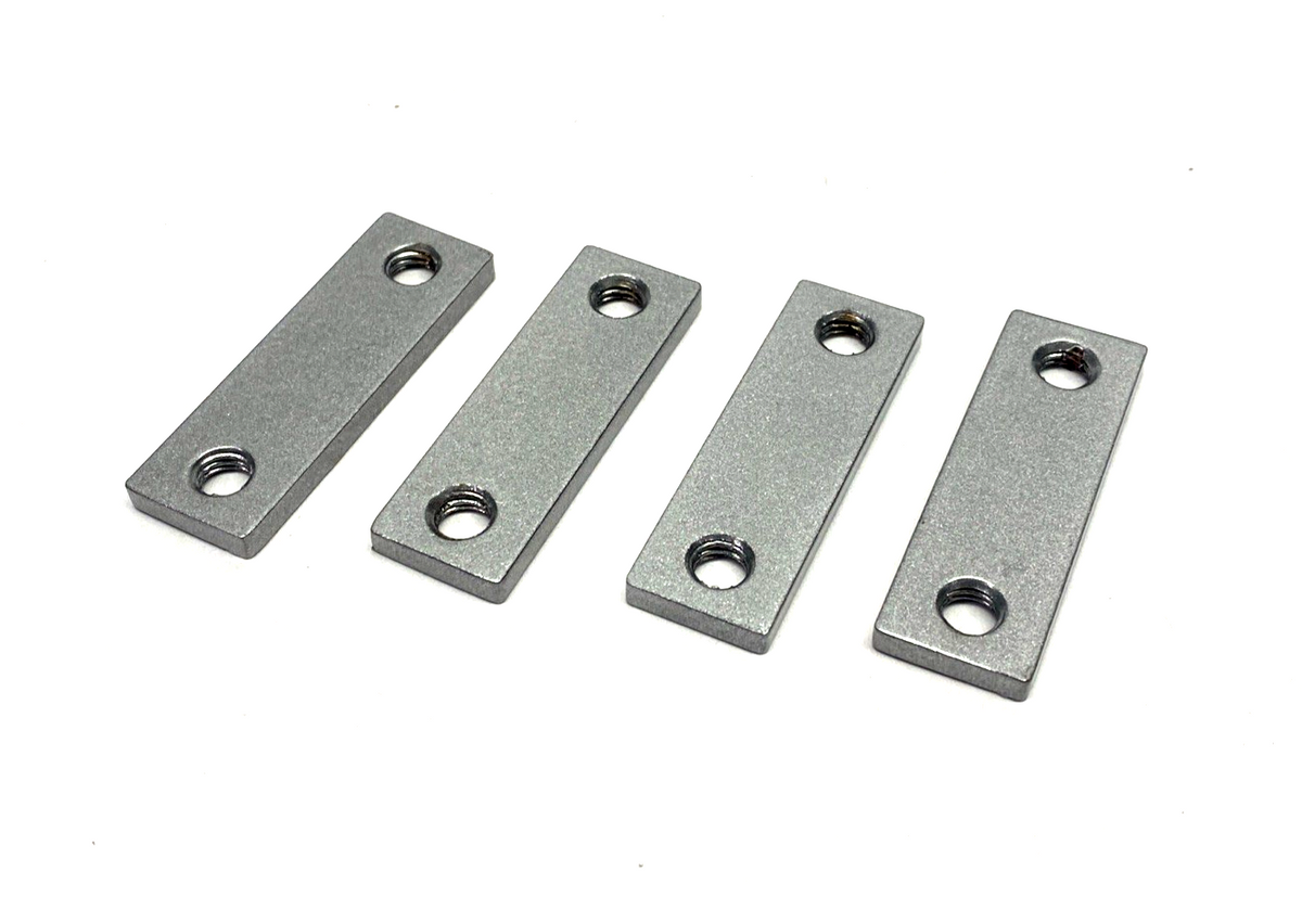 Simplimatic 25401024 2-Hole Hardware Bracket 60mm x 20mm LOT OF 4 - Maverick Industrial Sales