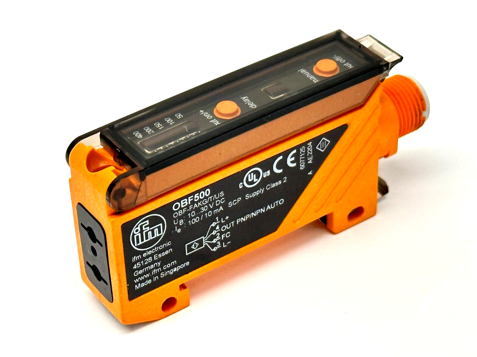 IFM OBF-FAKG/T/US Fiber Optic Amplifier OBF500 - Used - Maverick Industrial Sales