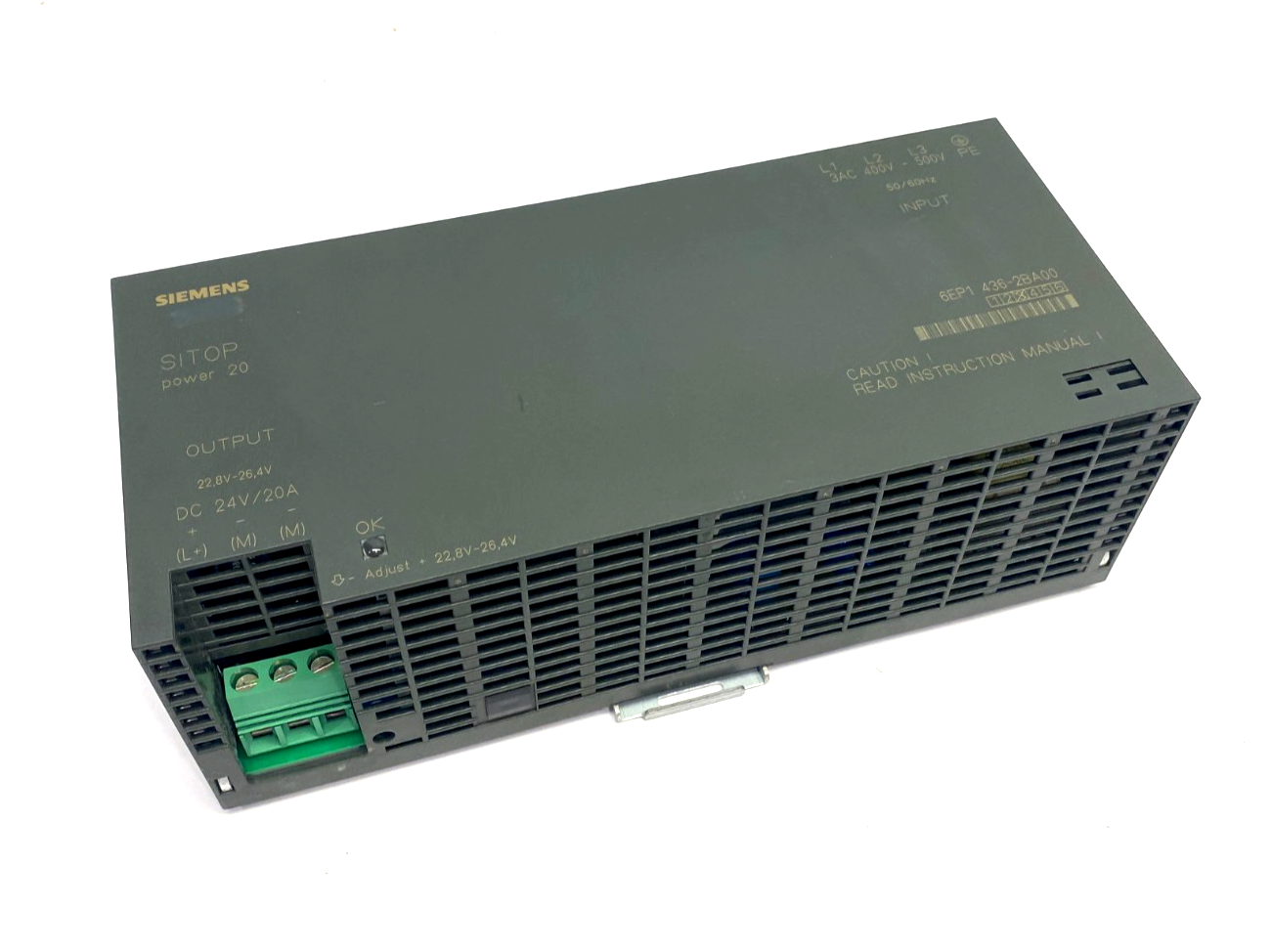 Siemens 6EP1436-2BA00 SITOP power 20 Stabilized power supply - Maverick Industrial Sales