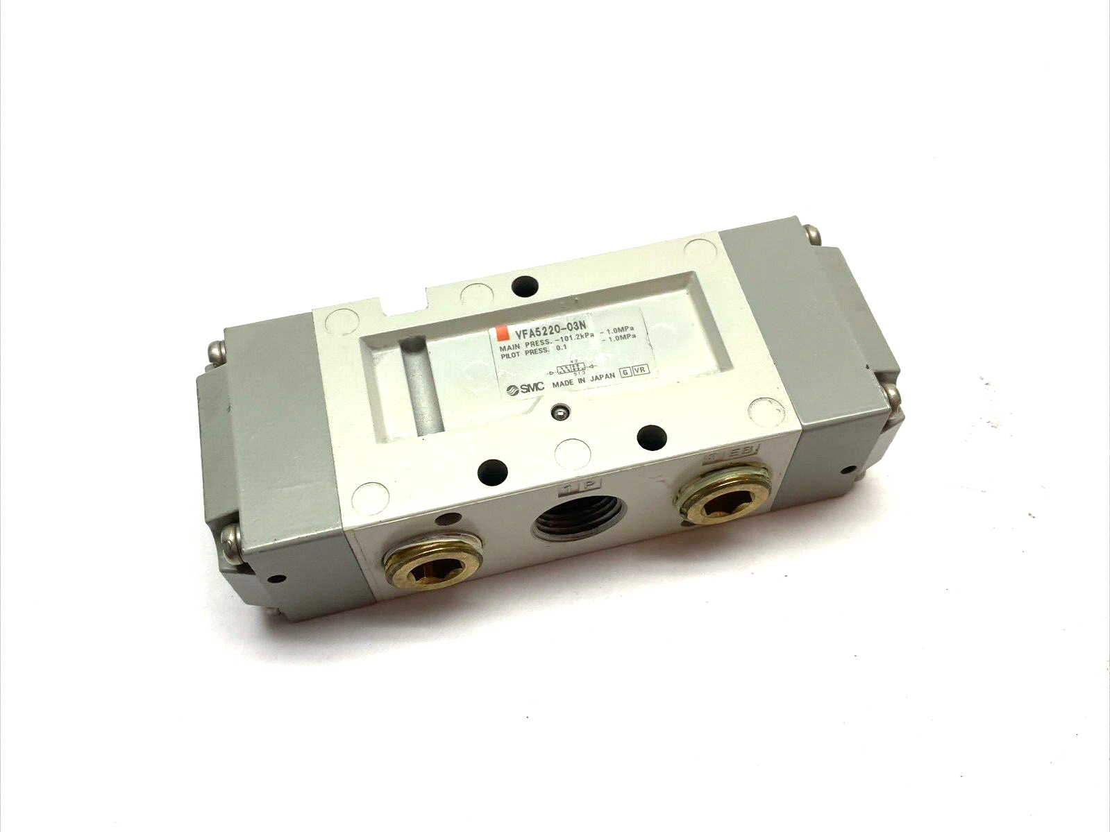 SMC VFA5220-03N Pilot Air Valve 0.1~1.0MPa Pilot Press - Used - Maverick Industrial Sales