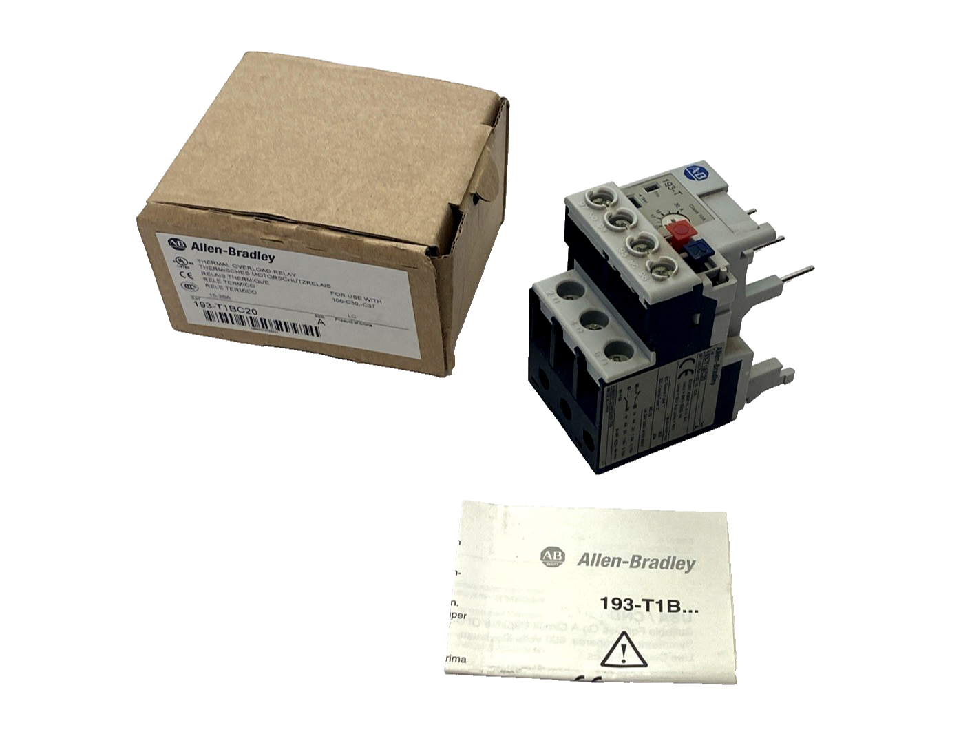 Allen Bradley 193-T1BC20 Ser. A Thermal Overload Relay 15-20A - Maverick Industrial Sales