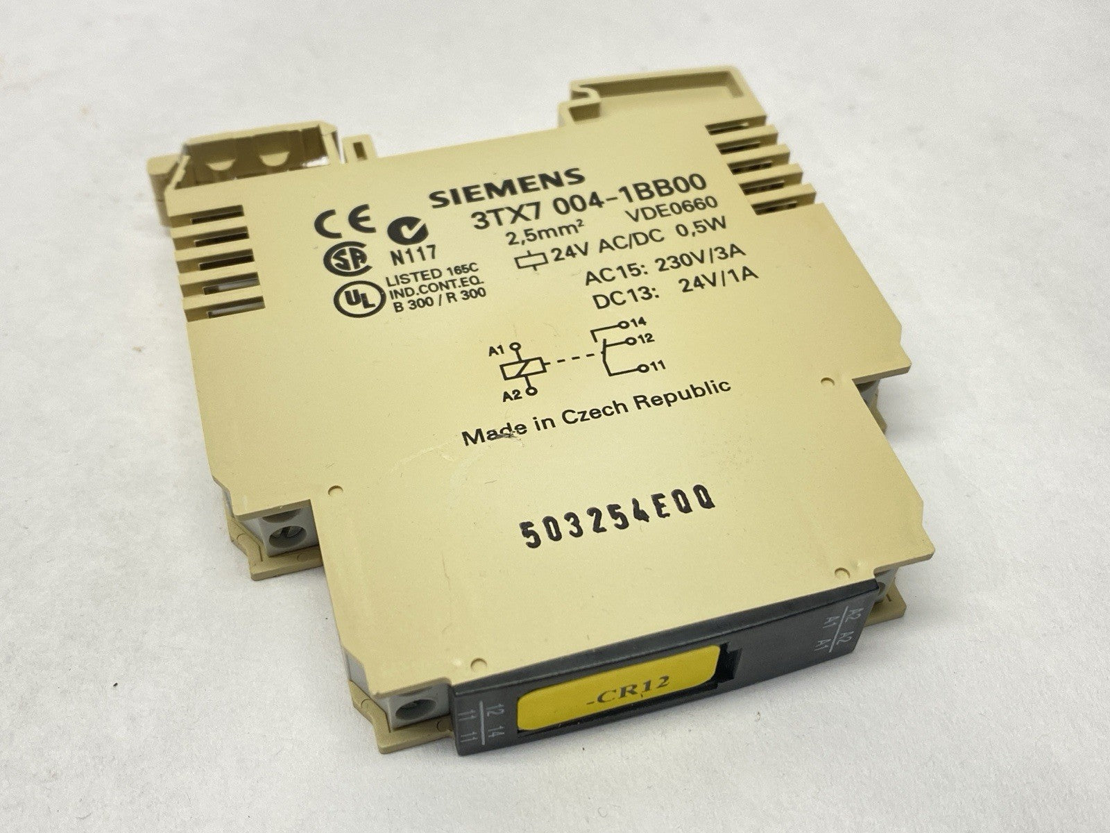 3TX7004-1BB00 | Siemens Output Coupling Link VDE0660 24V - Used - Maverick Industrial Sales