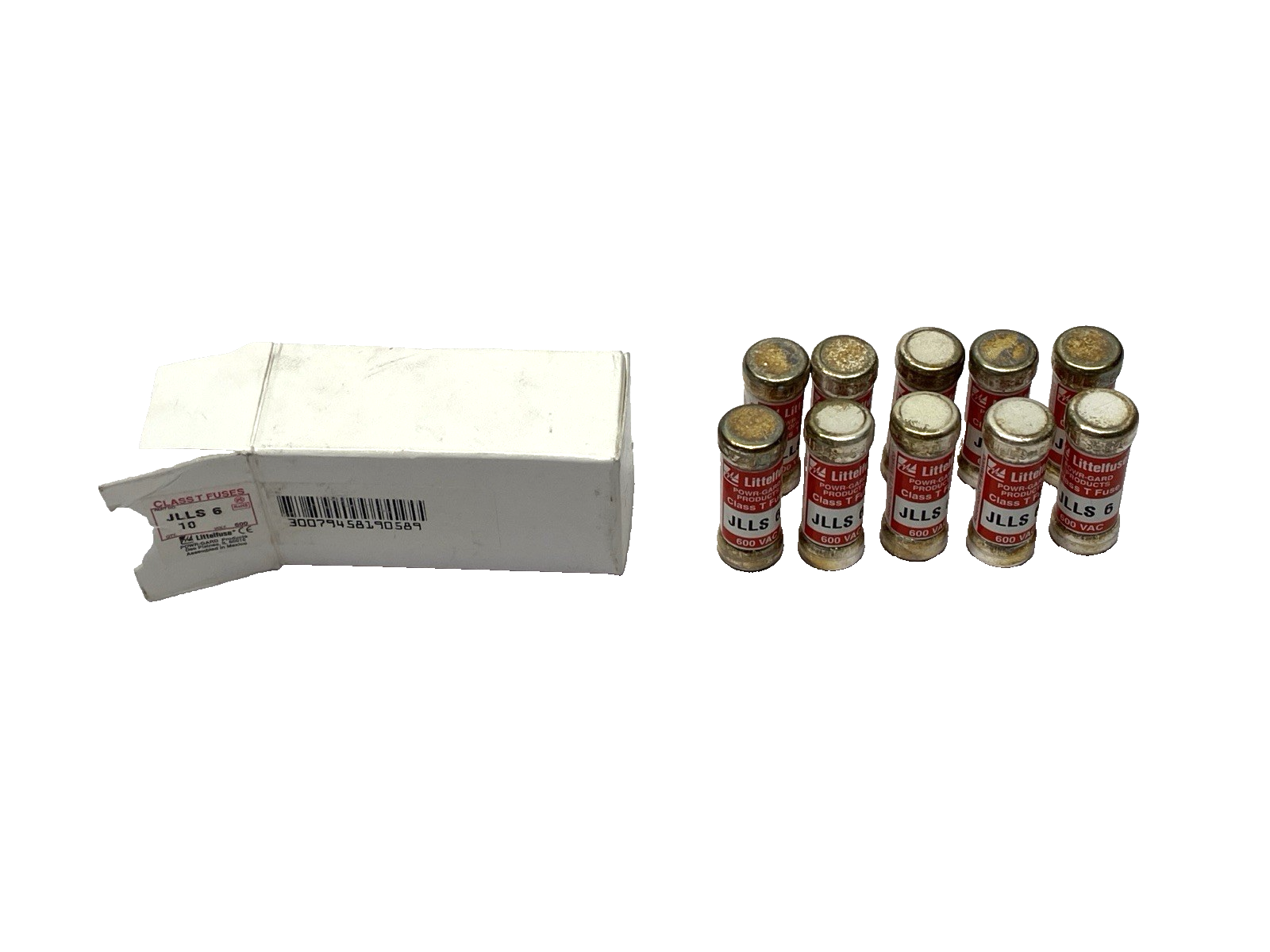 Littelfuse JLLS006 Powr-Gard Fast Acting Fuse Class T SHELFWARE BOX OF 10 - Maverick Industrial Sales