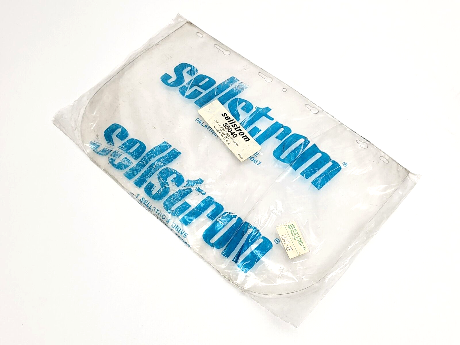 35040 | Sellstrom Clear Fog Free Window - New Other - Maverick Industrial Sales