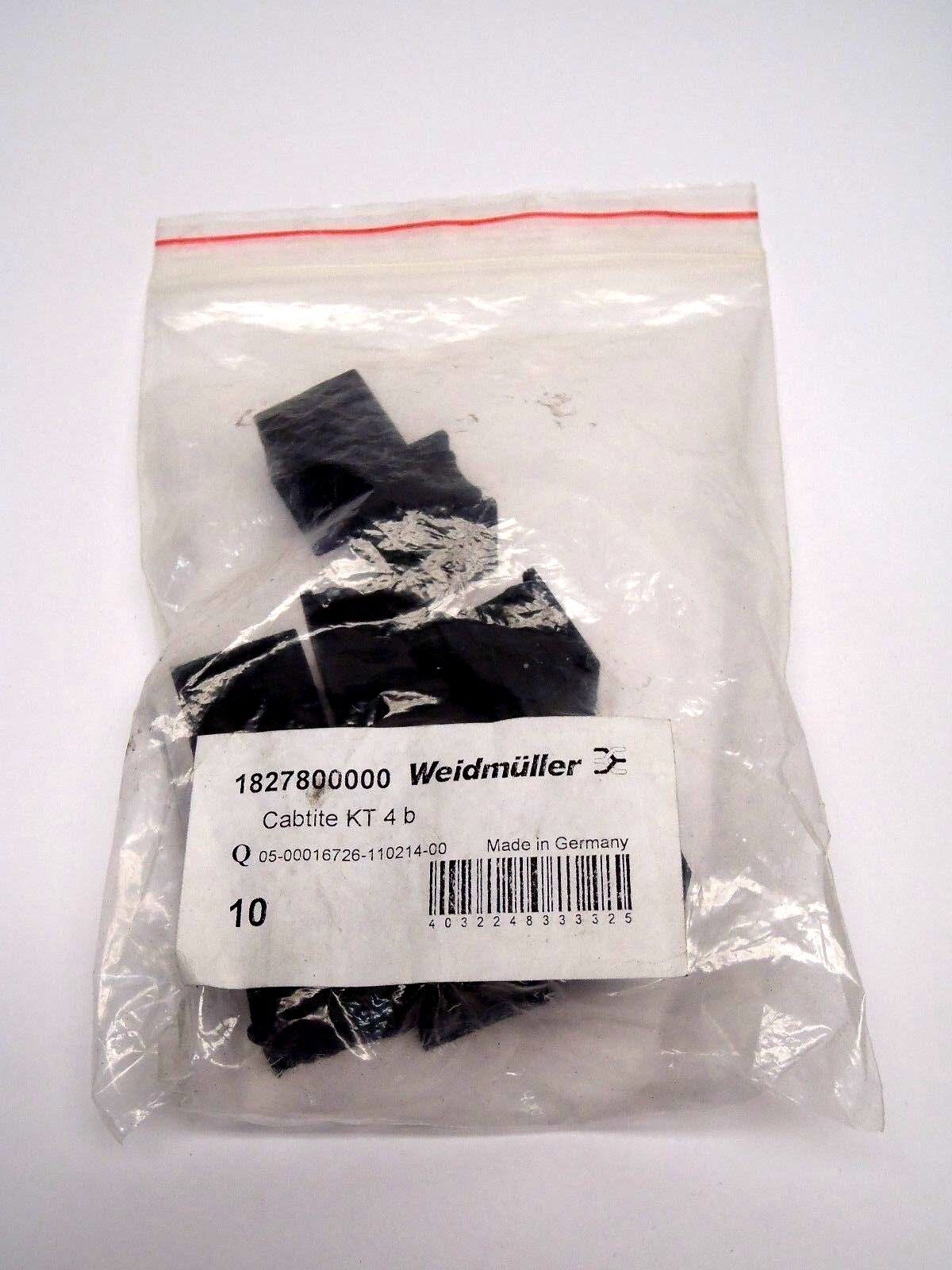 Weidmuller 1827800000 Cabtite KT 4 b Grommets LOT OF 10 - New – Open box - Maverick Industrial Sales