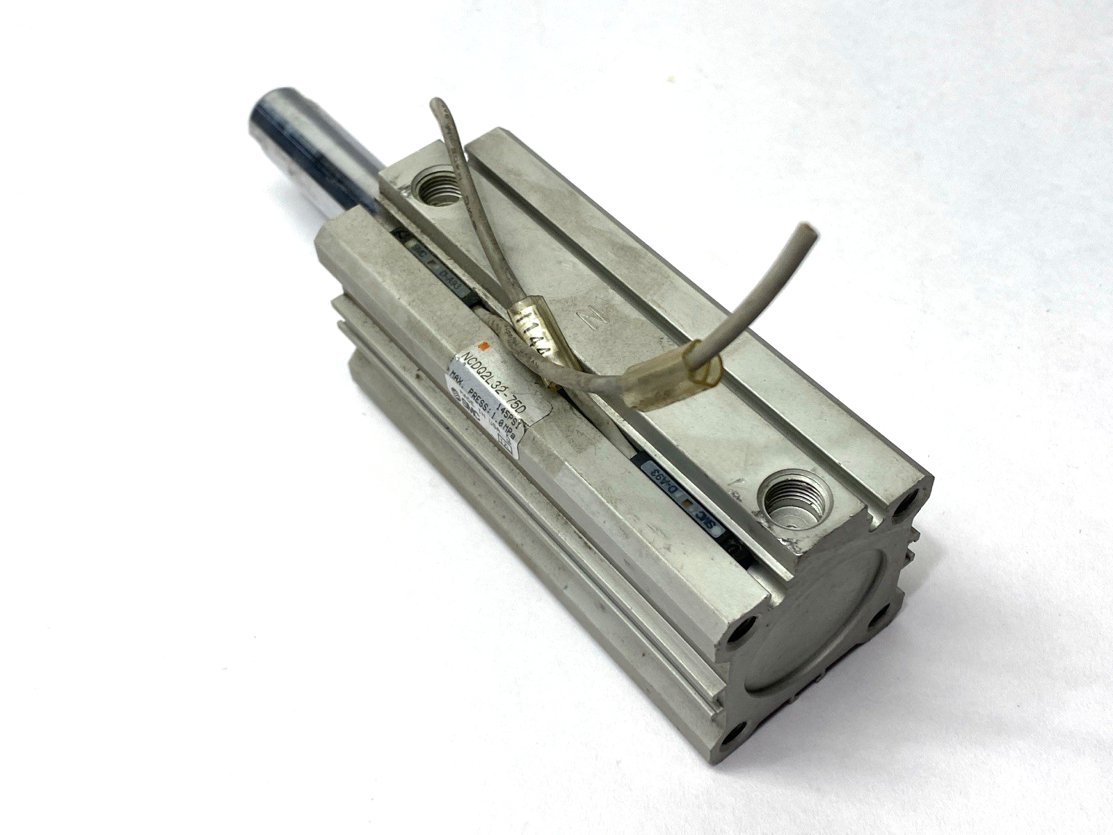 NCDQ2L32-75D | SMC Pneumatic Cylinder 32mm Bore 75mm Stroke - Used - Maverick Industrial Sales