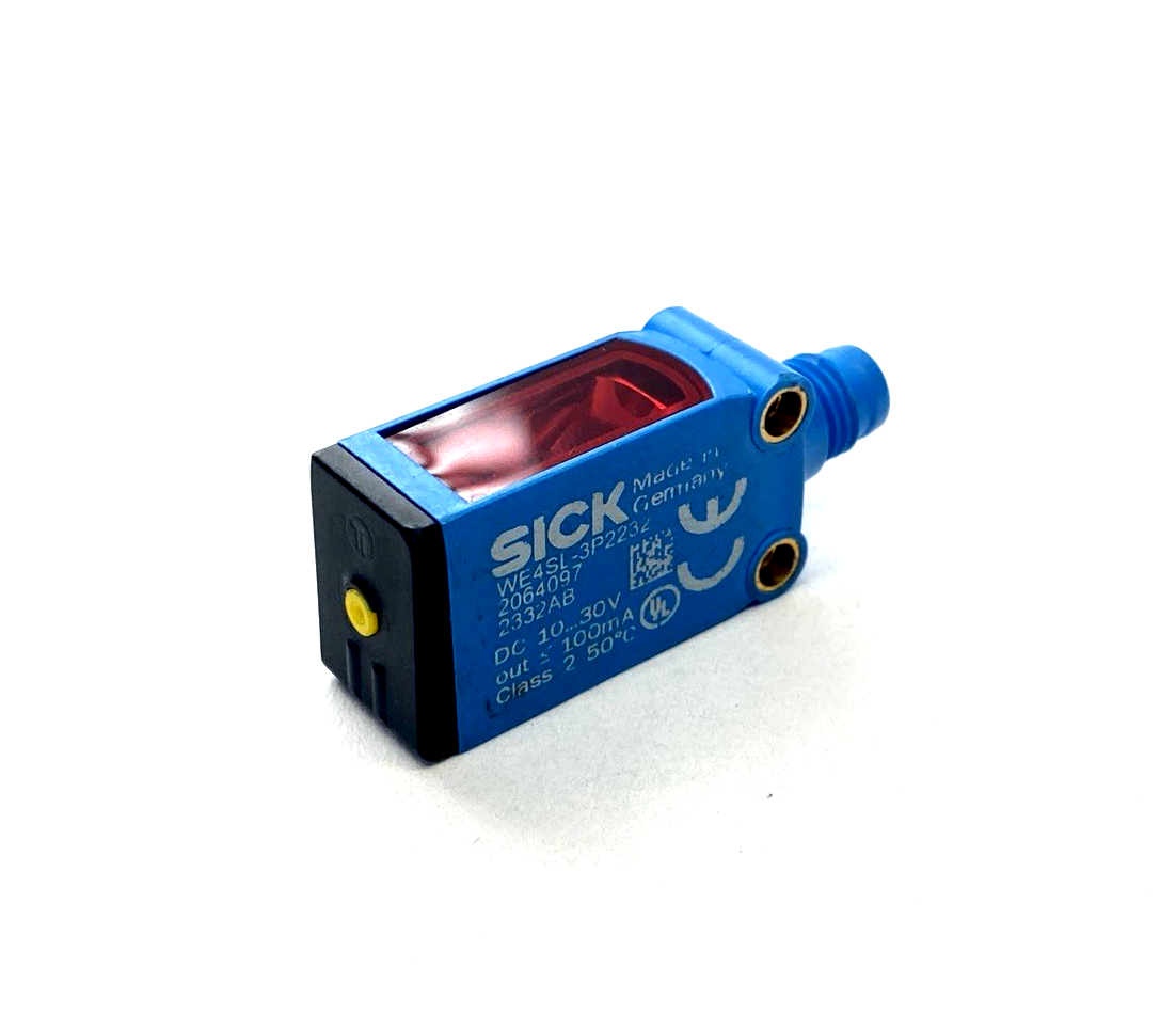 Sick WE4SL-3P2232 Photoelectric Sensor 2064097 - New – Open box - Maverick Industrial Sales