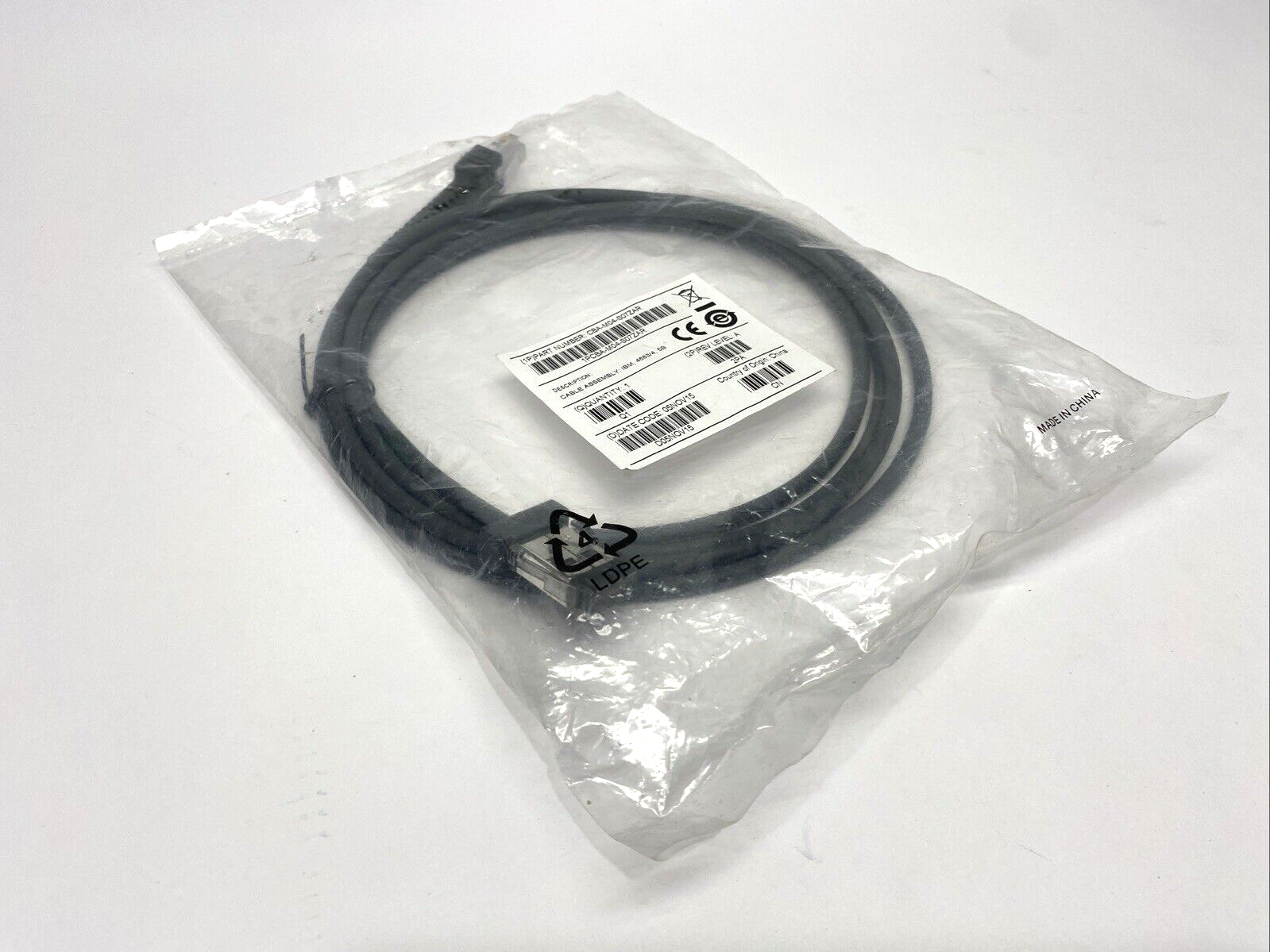 CBA-M04-S07ZAR Cable Assembly Rev. A - New - Maverick Industrial Sales