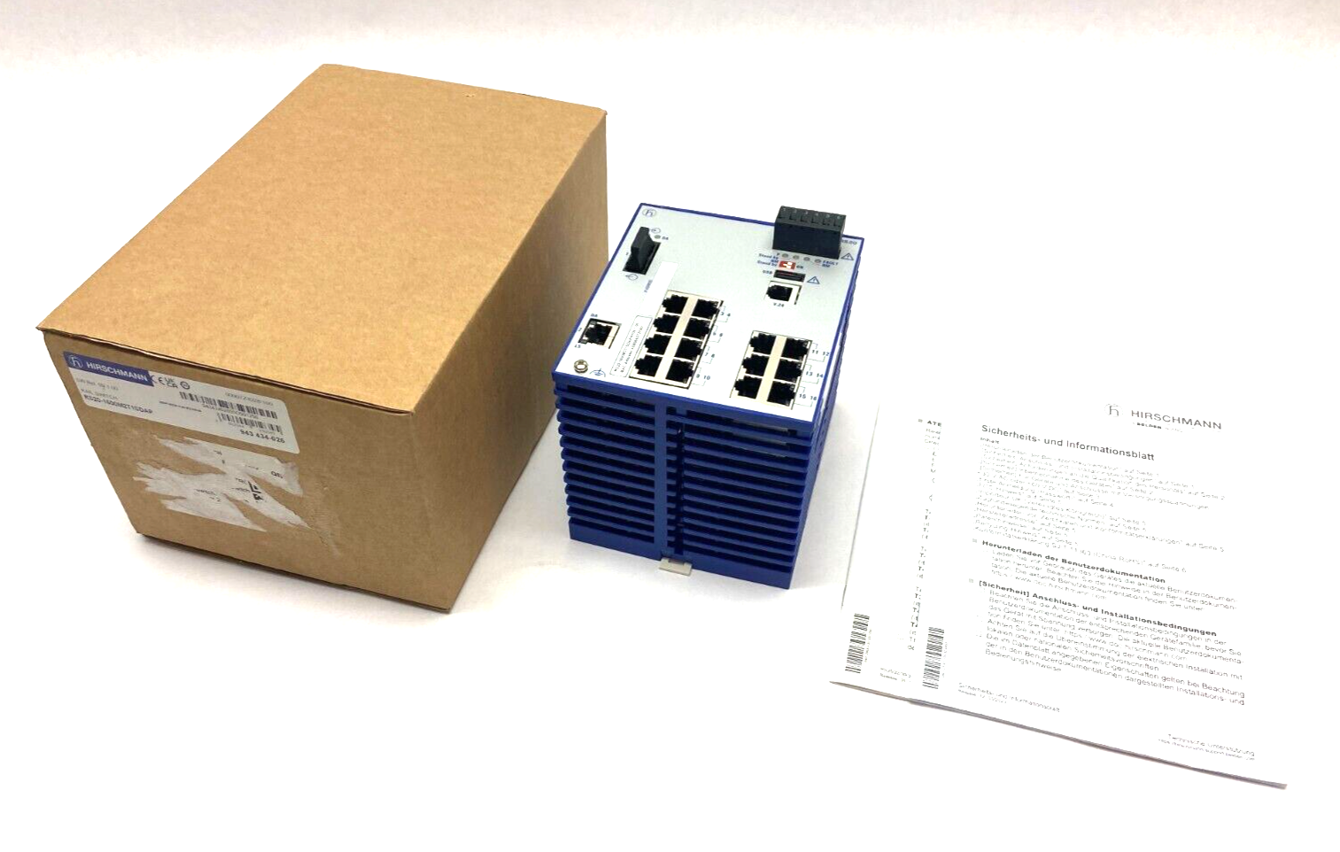 Hirschmann RS20-1600M2T1SDAP Managed Ethernet Rail Switch 943434026 - Maverick Industrial Sales