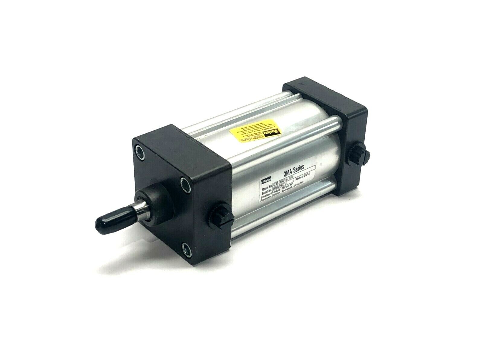 Parker 02.50 J3MAU14A 3.000 Pneumatic Cylinder 250 Psi - Used - Maverick Industrial Sales