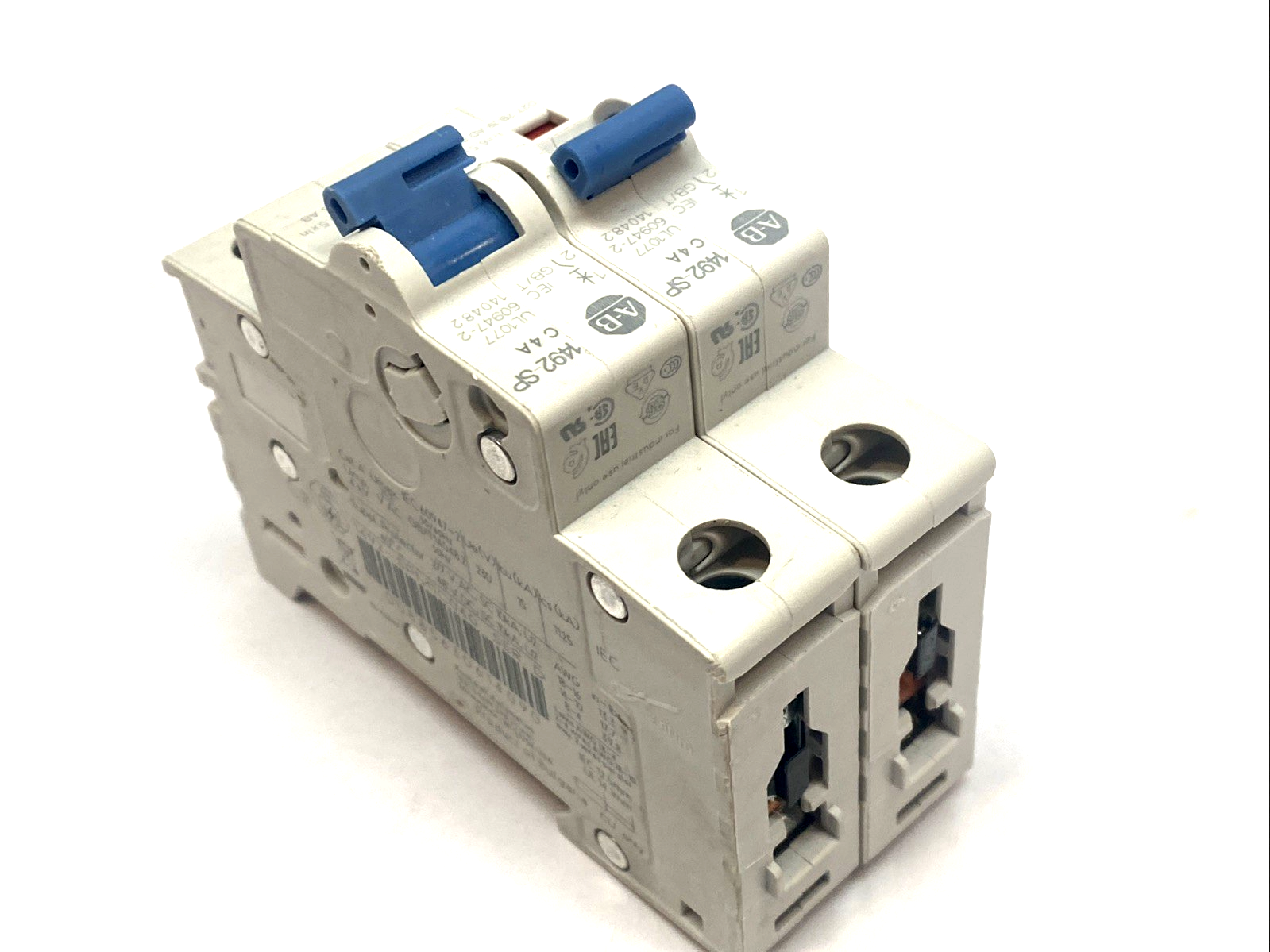 Allen-Bradley 1492-SPM1C040 MCB 1P 4A Type C 277VAC 48VDC SER D LOT OF 2 - Maverick Industrial Sales