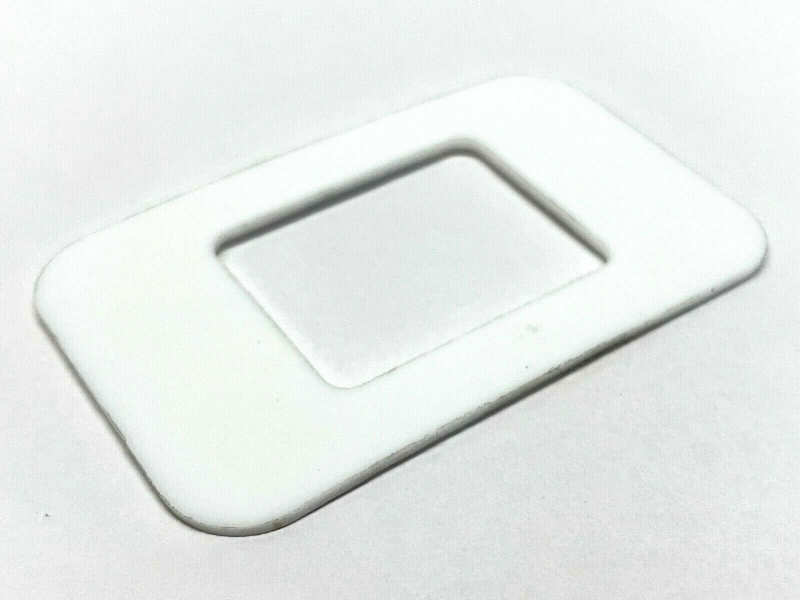 Curtiss-Wright Teflon Bonnet Gasket Rectangle 0.063" Thick - New – Open box - Maverick Industrial Sales