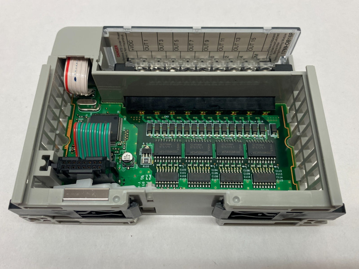 1769-OB16P | Allen Bradley Ser. B Compact I/O 16-Point Sourcing Output Module - Used - Maverick Industrial Sales