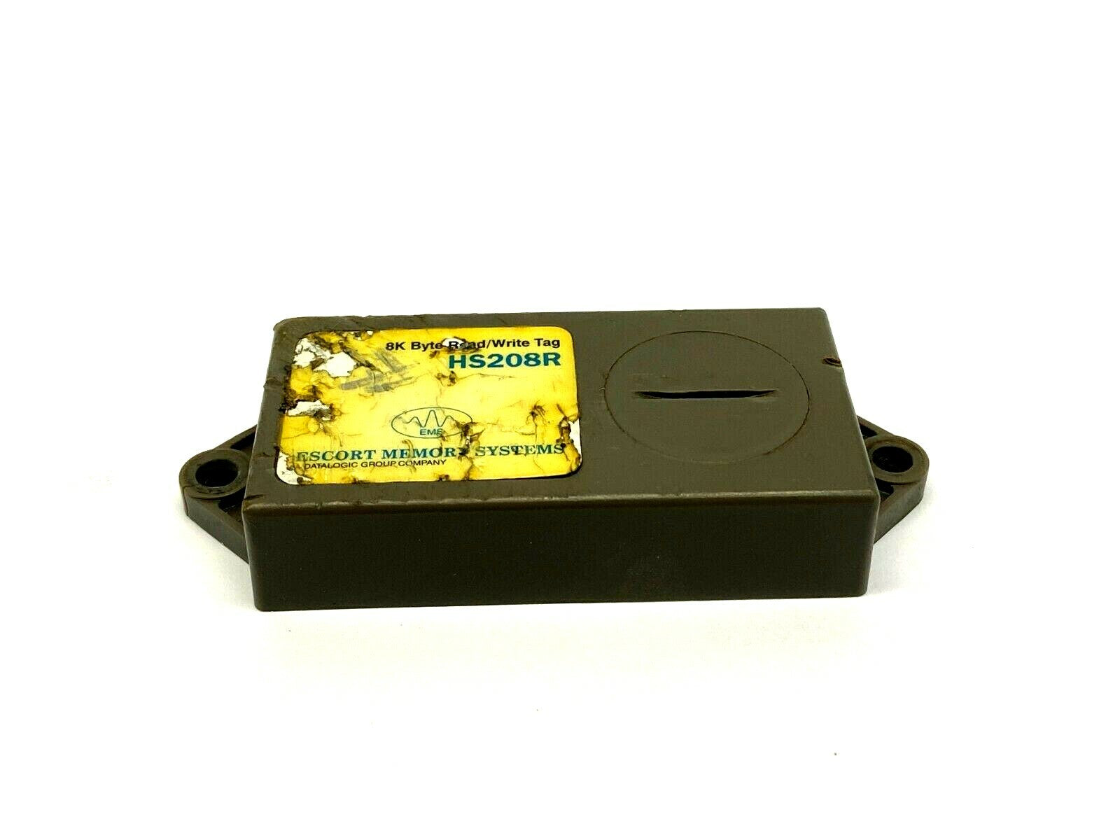 HS208R | Datalogic Escort Memory Systems 8KB Read/Write RFID Tag w/ CRACKED TABS - Used - Maverick Industrial Sales