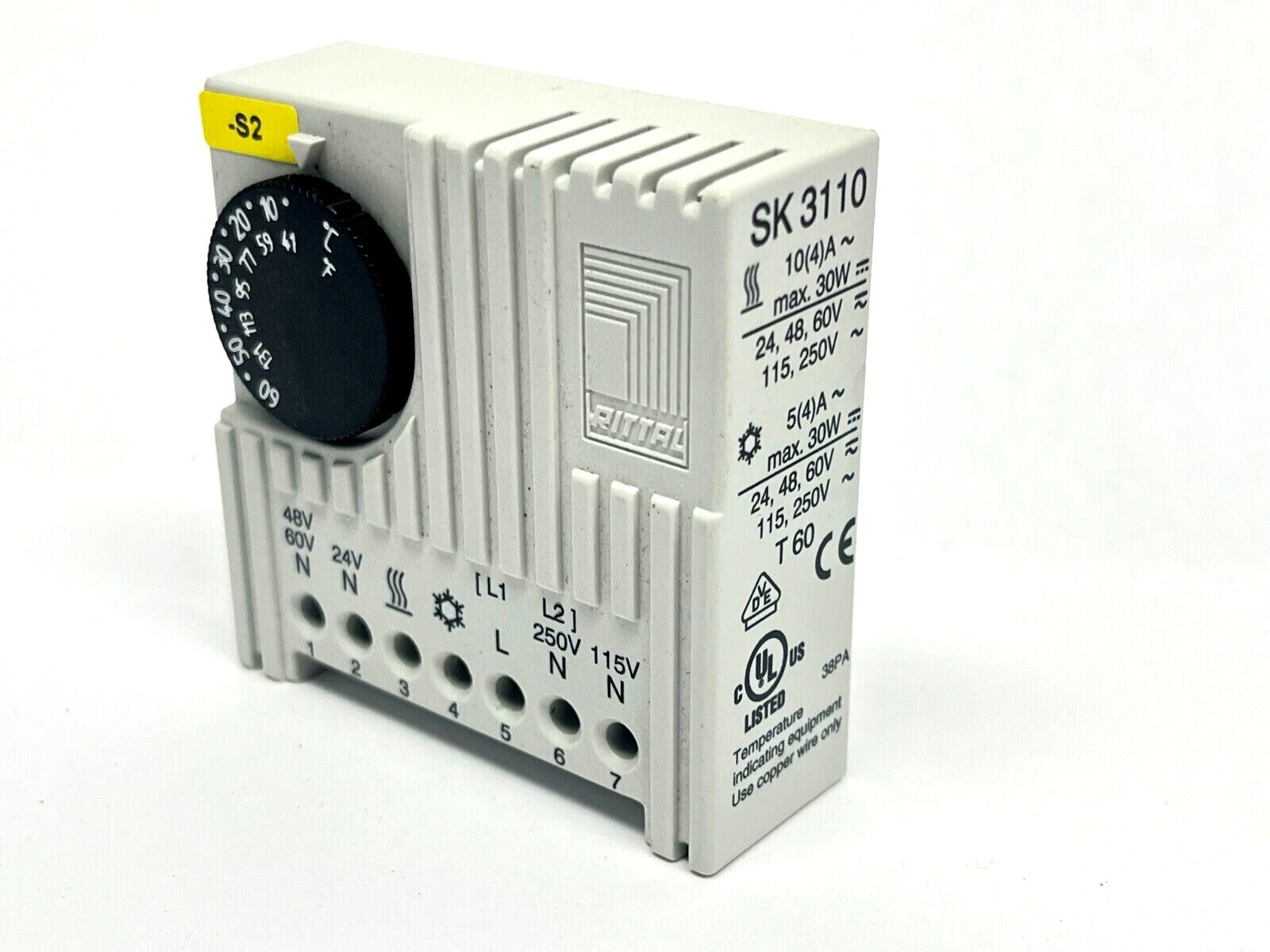 Rittal SK3110 Internal Enclosure Digital Thermostat - Maverick Industrial Sales