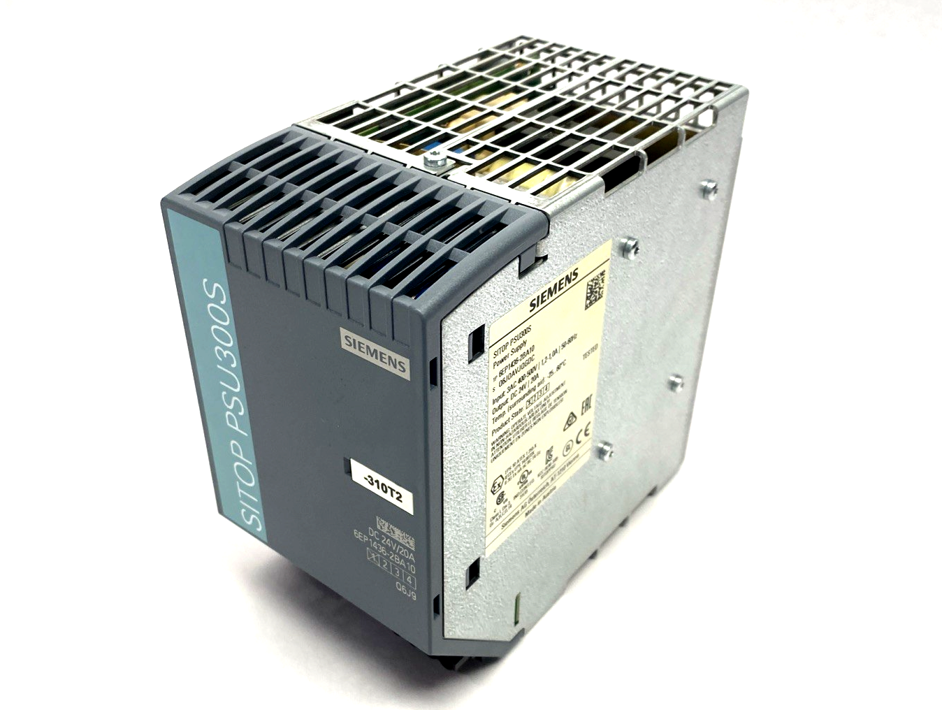 Siemens 6EP1436-2BA10 SITOP PSU300S 20A Stabilized Power Supply 400-500VAC 24VDC - Maverick Industrial Sales