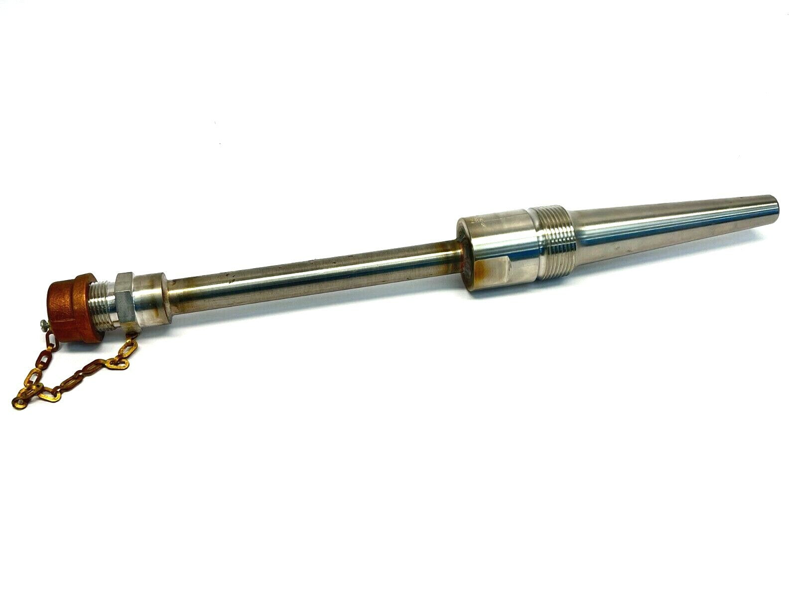 Thermowell 5" Insertion Length 1-14" STD Pipe Thread - New – Open box - Maverick Industrial Sales