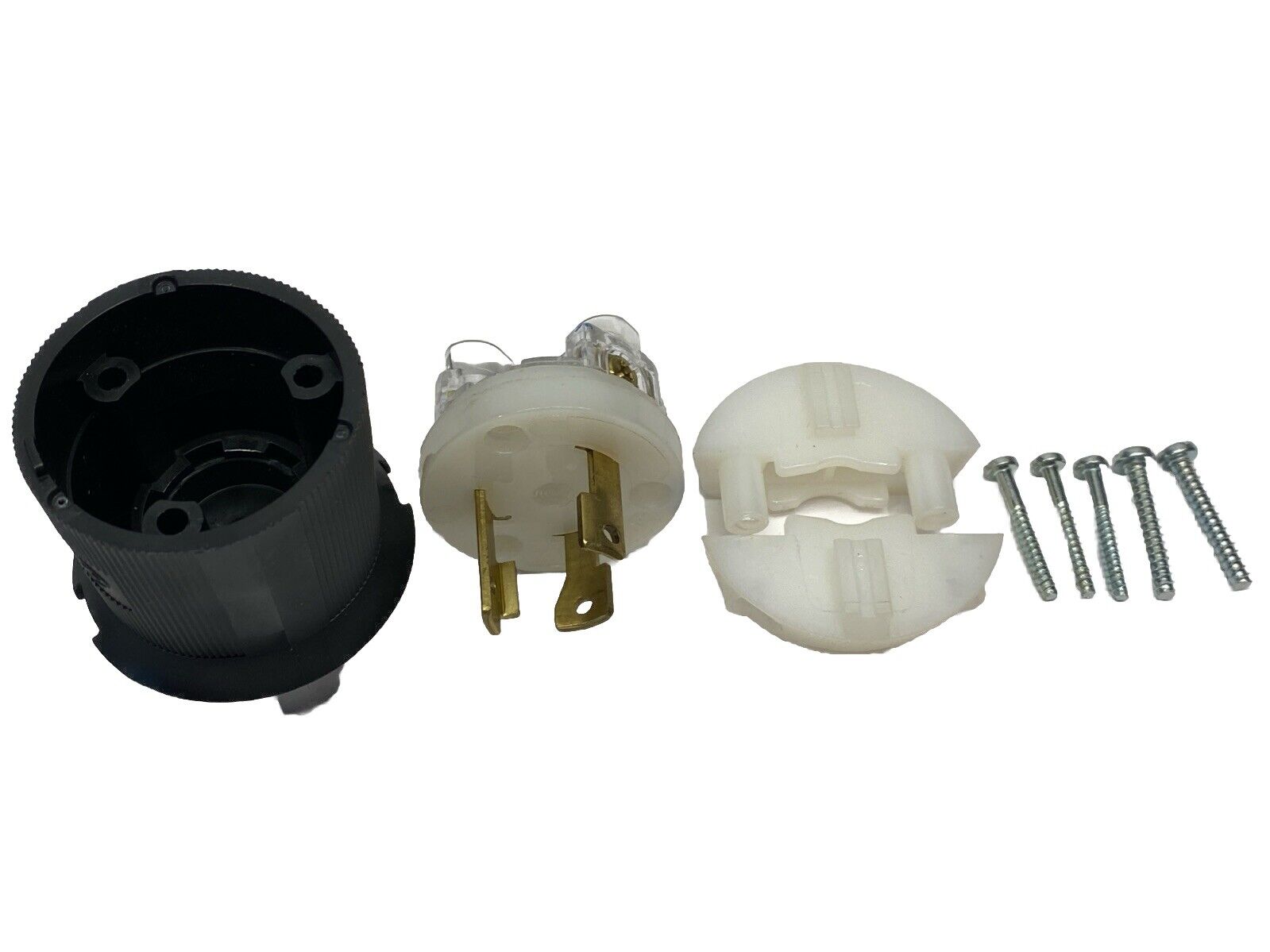 Hubbell HBL4570C Twist Lock Industrial Male Plug 2-Pole 3-Wire 15A 250V - Maverick Industrial Sales