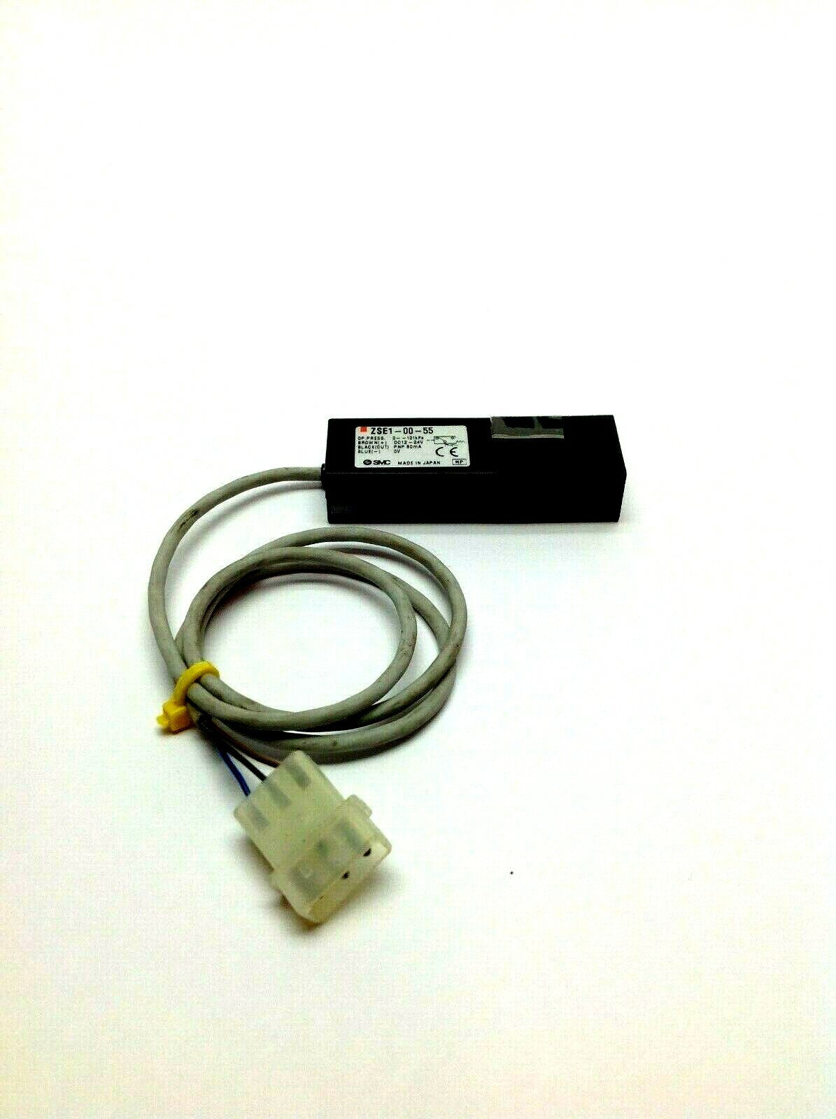 SMC ZSE1-00-55 Vacuum Switch DC12-24V PNP 80mA - Used - Maverick Industrial Sales