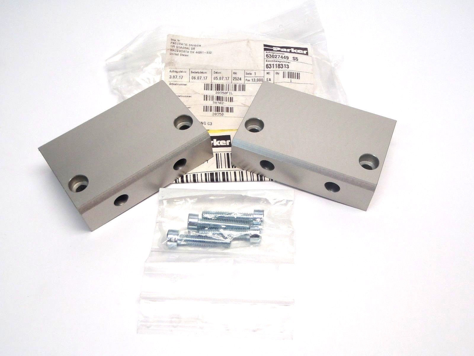 Parker Hannifin 20350FIL Type C3 Foot Mount 50MM - New – Open box - Maverick Industrial Sales