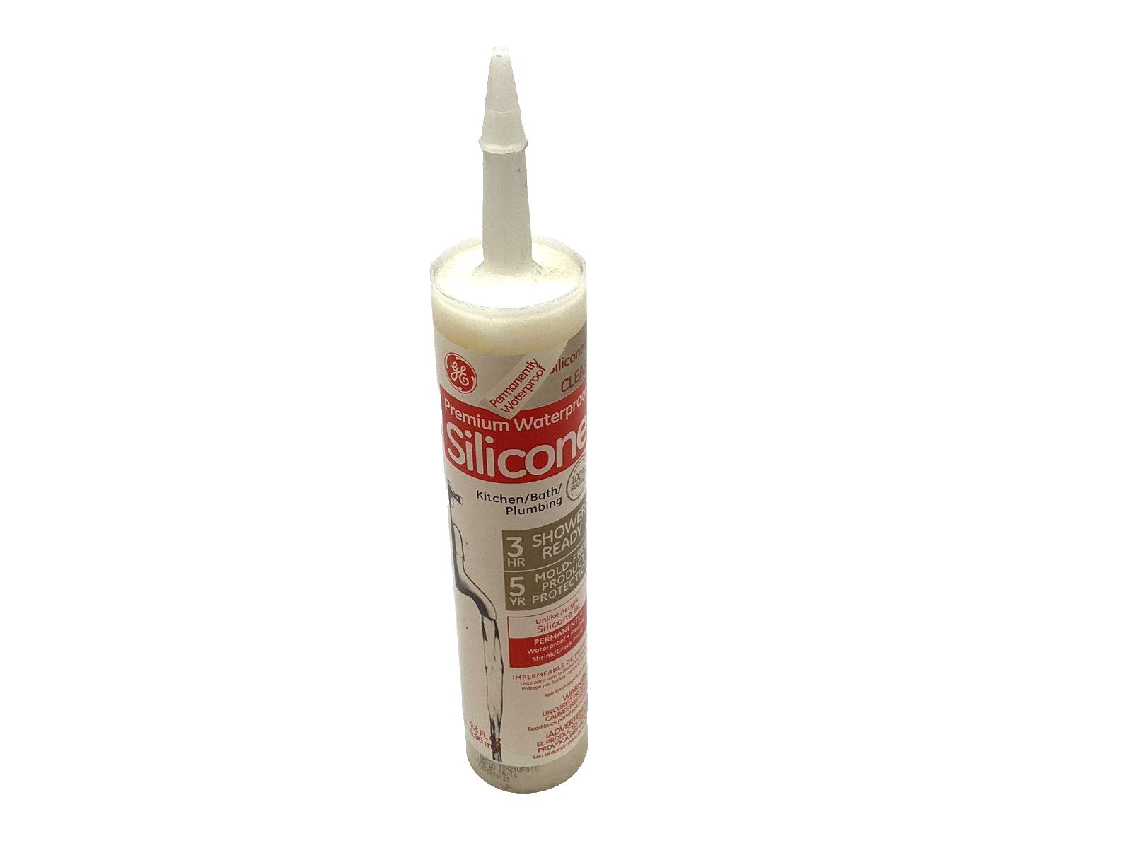 General Electric GE5040 Waterproof Silicone Sealant 9.8oz - Maverick Industrial Sales
