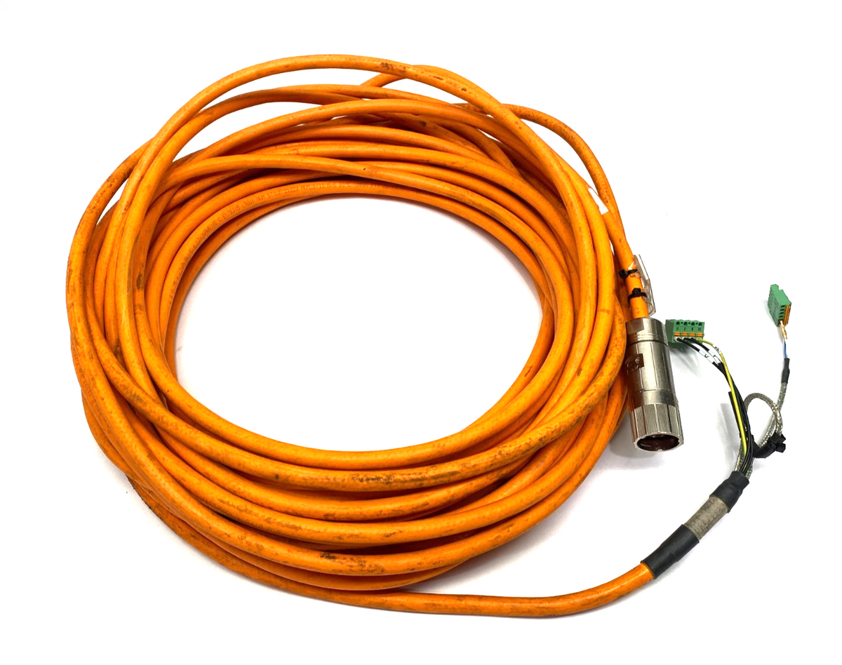 CBM007HD-M23-PSX-0200-00 | Parker Servo Motor Cable 20m Length - Used - Maverick Industrial Sales