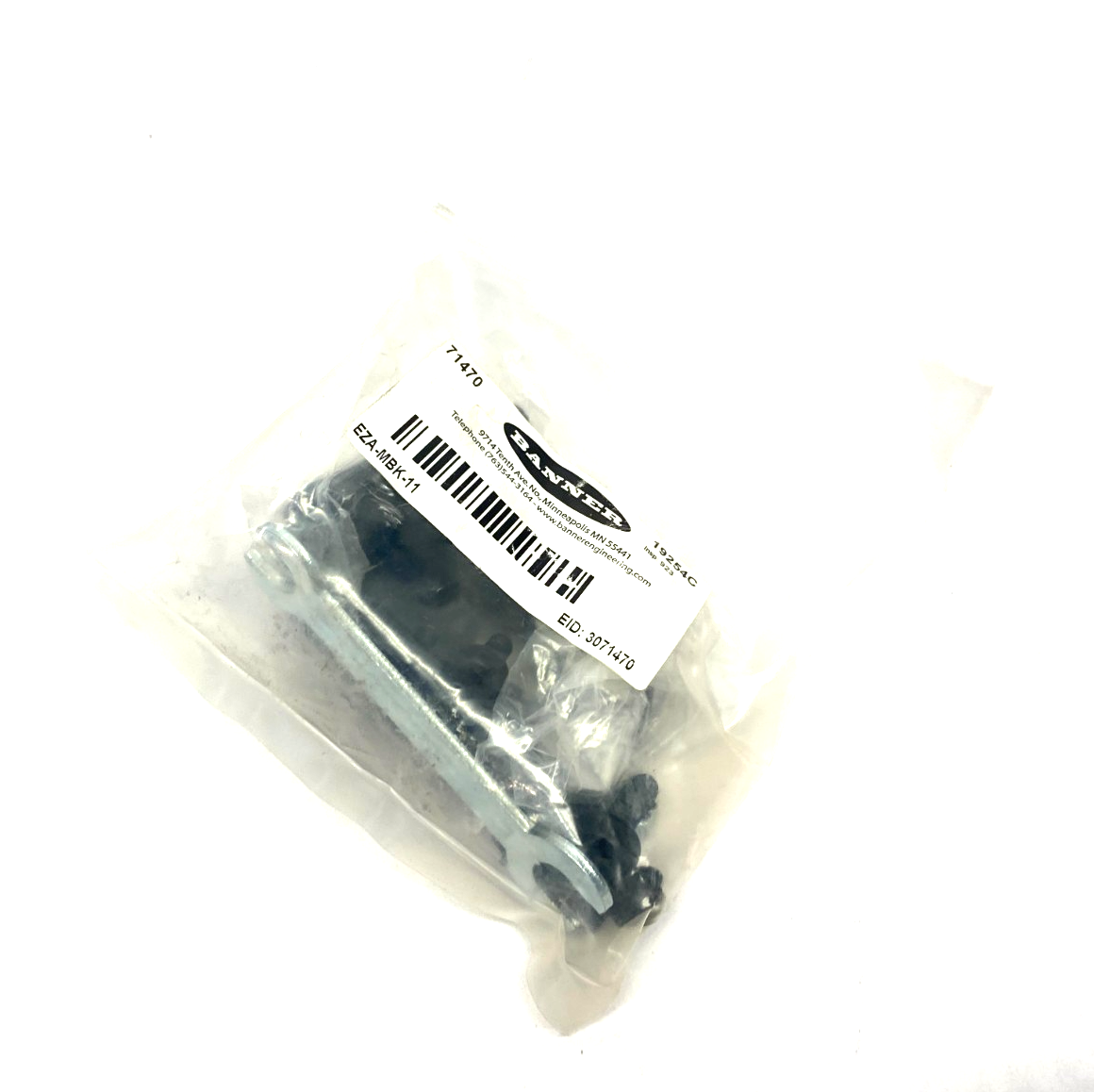 Banner Engineering EZA-MBK-11 EZ-SCREEN Accessory Mounting Bracket Kit 71470 - Maverick Industrial Sales