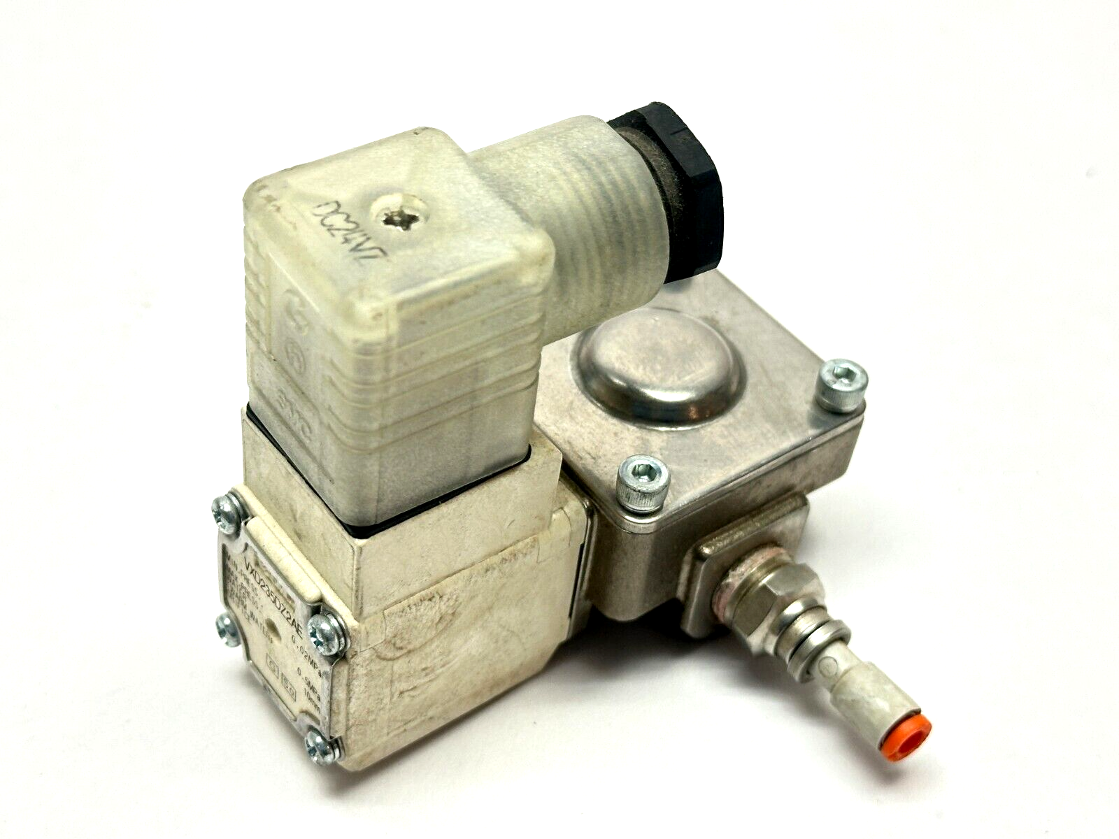 VXD235DZ2AE | SMC Media Valve 2-Way 24VDC - Used - Maverick Industrial Sales