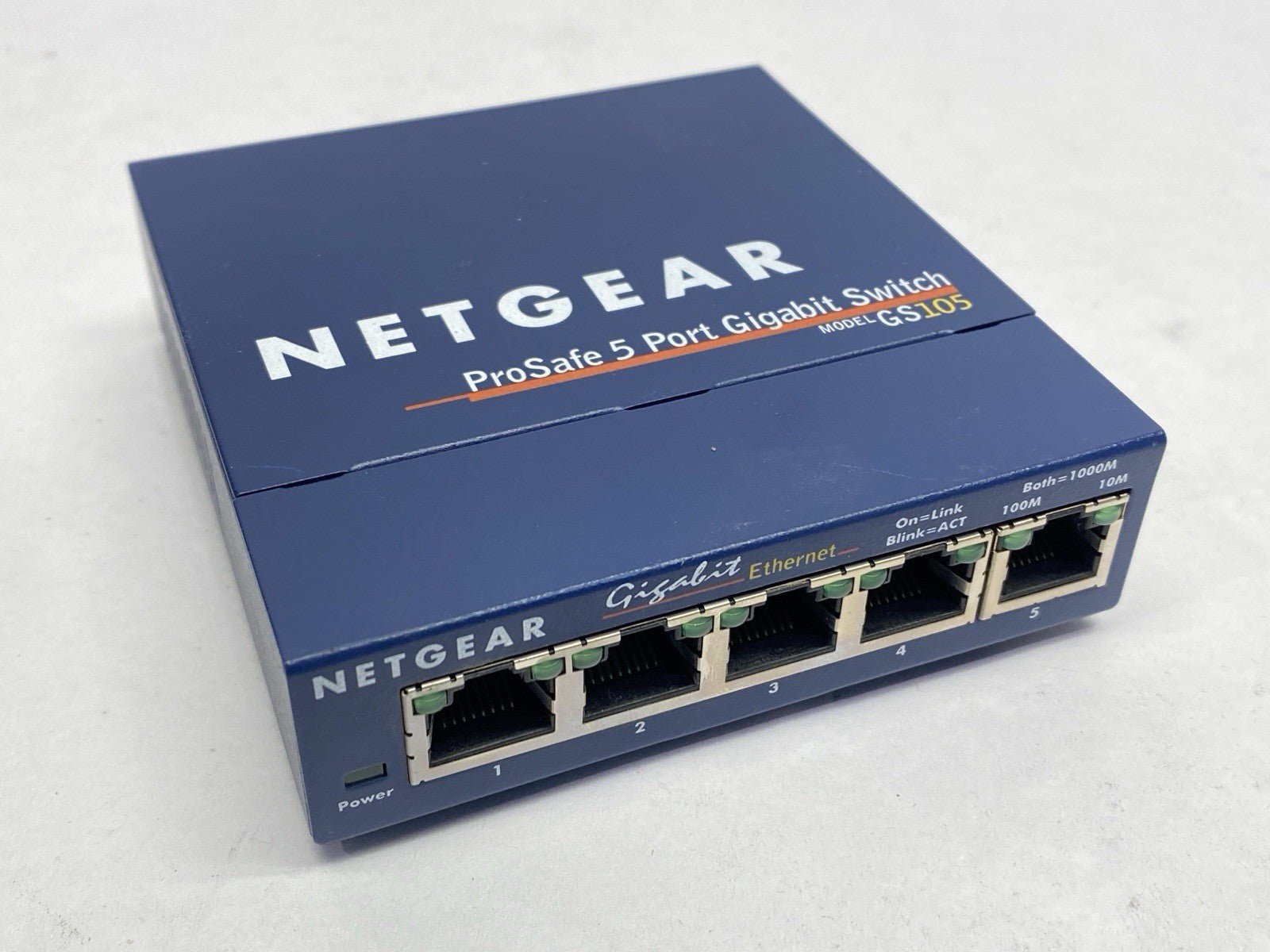 Netgear GS105v4 ProSAFE Unmanaged Gigabit Ethernet Switch 5-Port - Maverick Industrial Sales