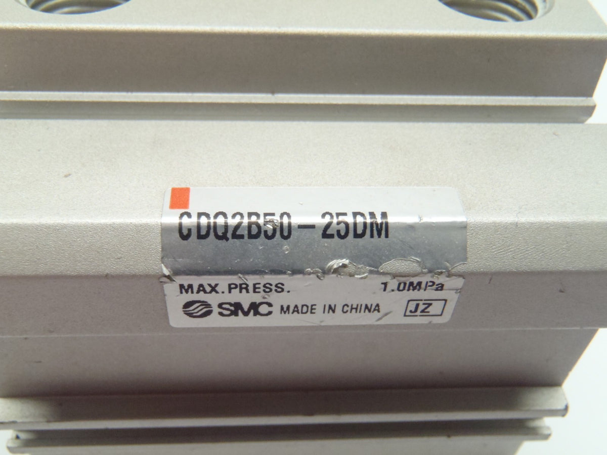 CDQ2B50-25DM | SMC Pneumatic Cylinder 50mm Bore 25mm Stroke- Used - Maverick Industrial Sales