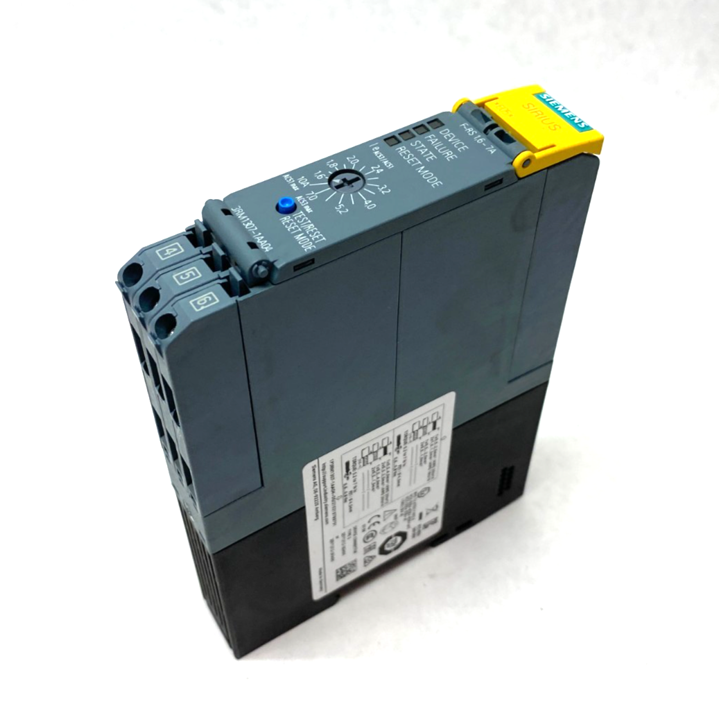 Siemens 3RM1307-1AA04 SIRIUS Fail-Safe Reversing Starter MISSING TERMINAL COVER - Maverick Industrial Sales