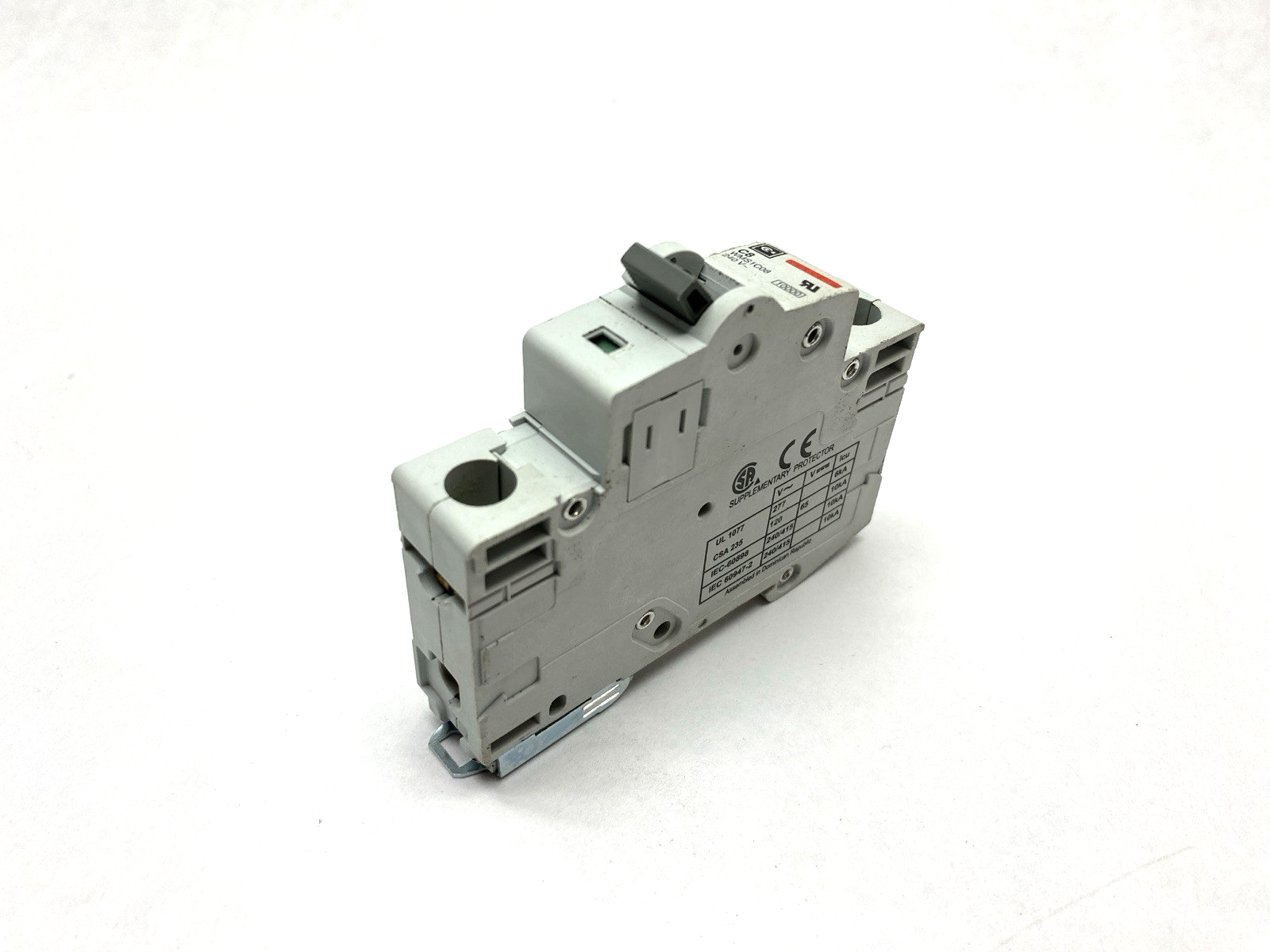 Cutler Hammer WMS1C08 240V Breaker, Din Rail Mount C8 - Maverick Industrial Sales