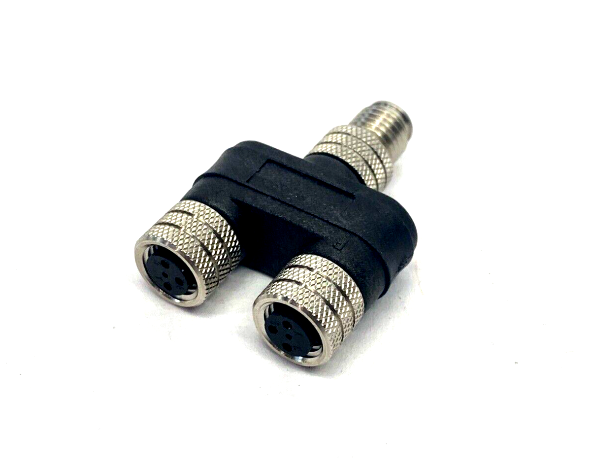 ifm E12269 Y/T splitter M8 4-Pin M - x2 M8 F 3-Pin ZDO2F030MSS0000-00STGF040MSS - Maverick Industrial Sales
