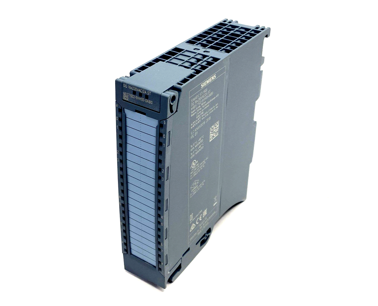 6ES7522-5HH00-0AB0 | Siemens SIMATIC S7-1500 Output Module DQ 16x 230VAC/2A ST - Used - Maverick Industrial Sales
