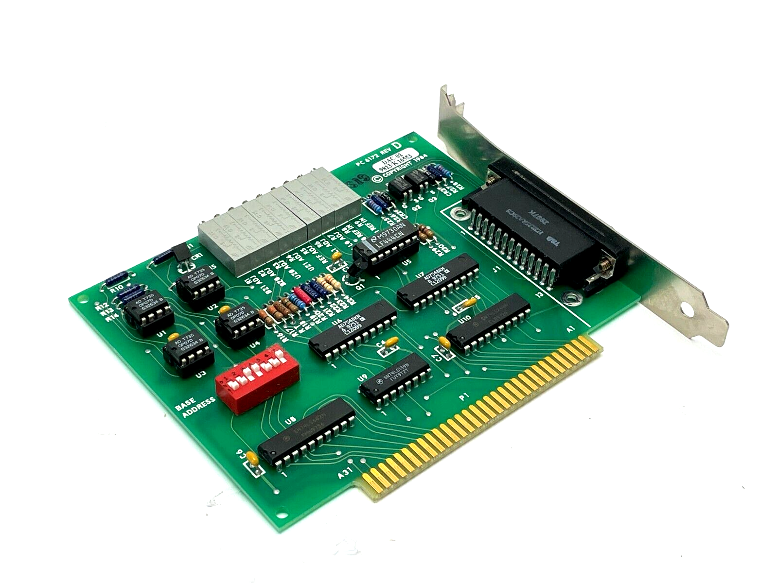 PC 6172 | Tektronix Rev. D Output Board DAC-02 9823/K 16553 - Used - Maverick Industrial Sales