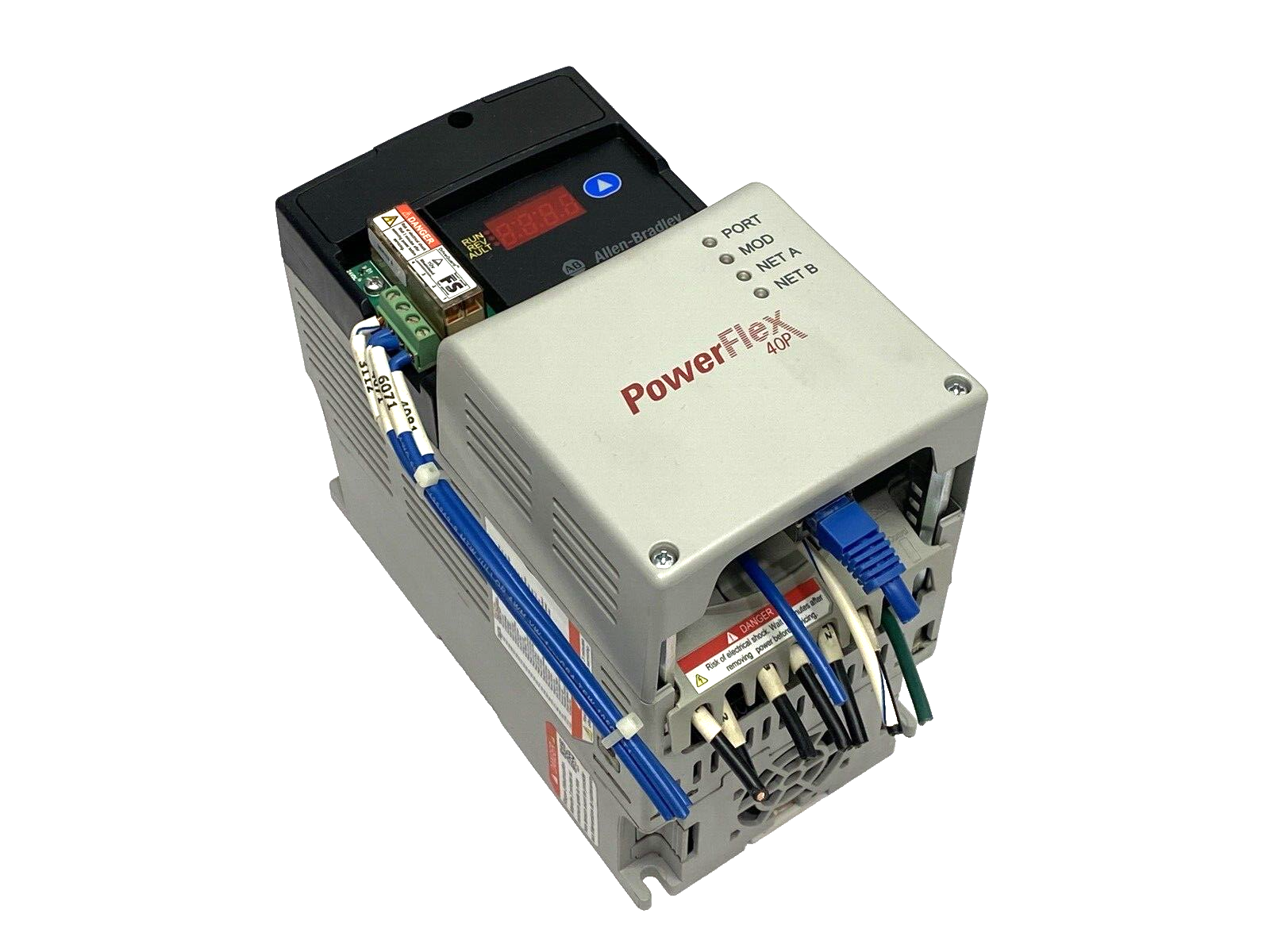 Allen Bradley 22D-D2P3N104 PowerFlex 3-Phase 40P AC Drive Ser. A 480VAC - For parts or not working - Maverick Industrial Sales