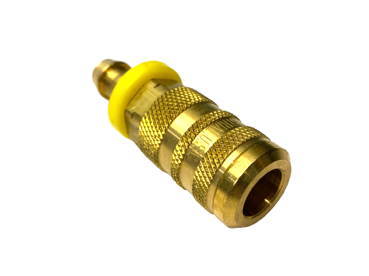 Coilhose 15XL Industrial Coupler 6-Point 1/4", Brass, 3/8" ID - Maverick Industrial Sales