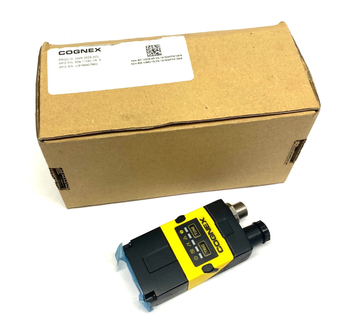 DMR-262X-KDL | Cognex DataMan 1D/2D Barcode Code Reader 821-10029-4R - New – Open Box - Maverick Industrial Sales