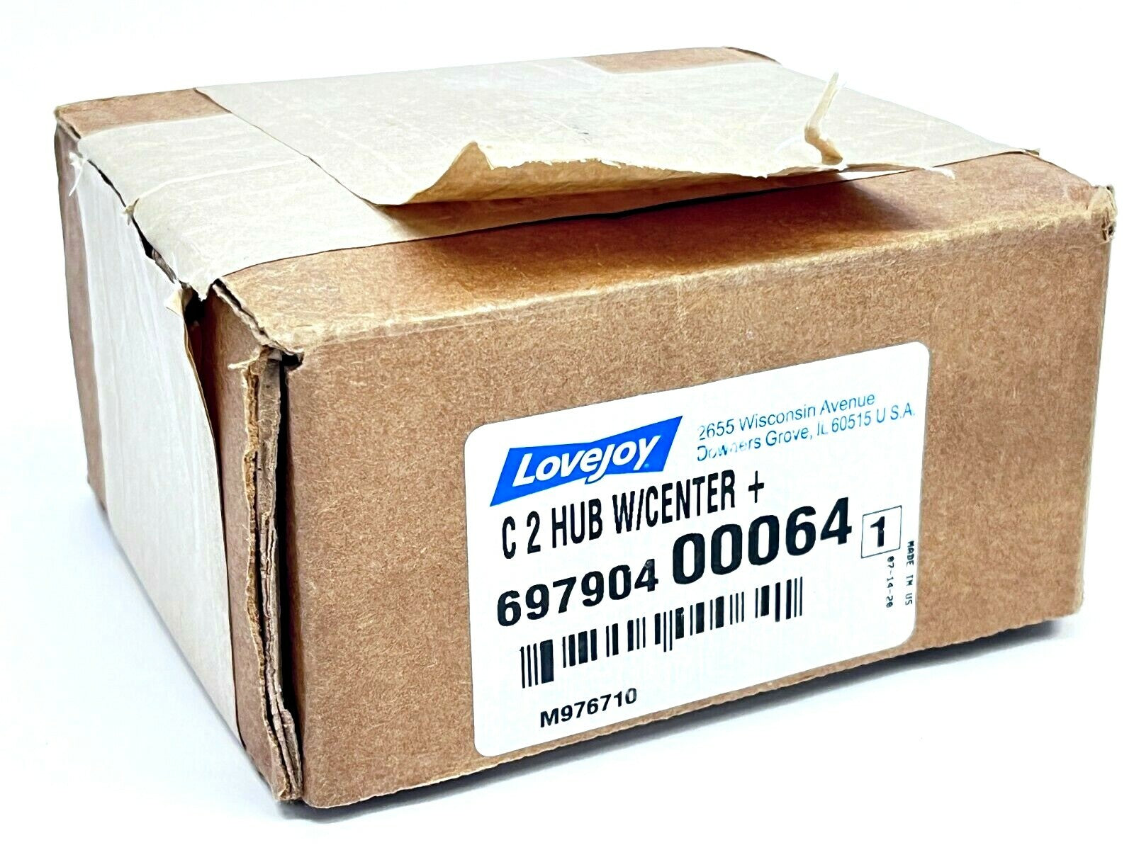 69790400064 | Lovejoy Hub C2 W/Center Threaded M976710 - New – Open box - Maverick Industrial Sales