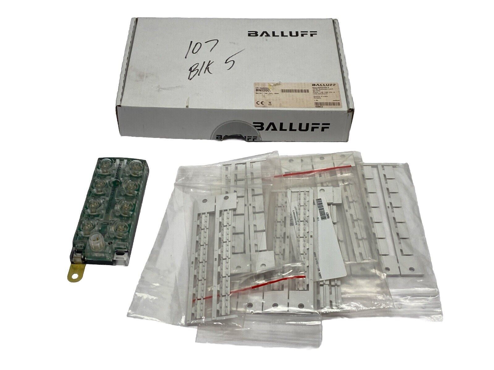 Balluff BNI0007 IO-Link Sensor / Actuator Hubs BNI IOL-709-000-K006 - New – Open box - Maverick Industrial Sales