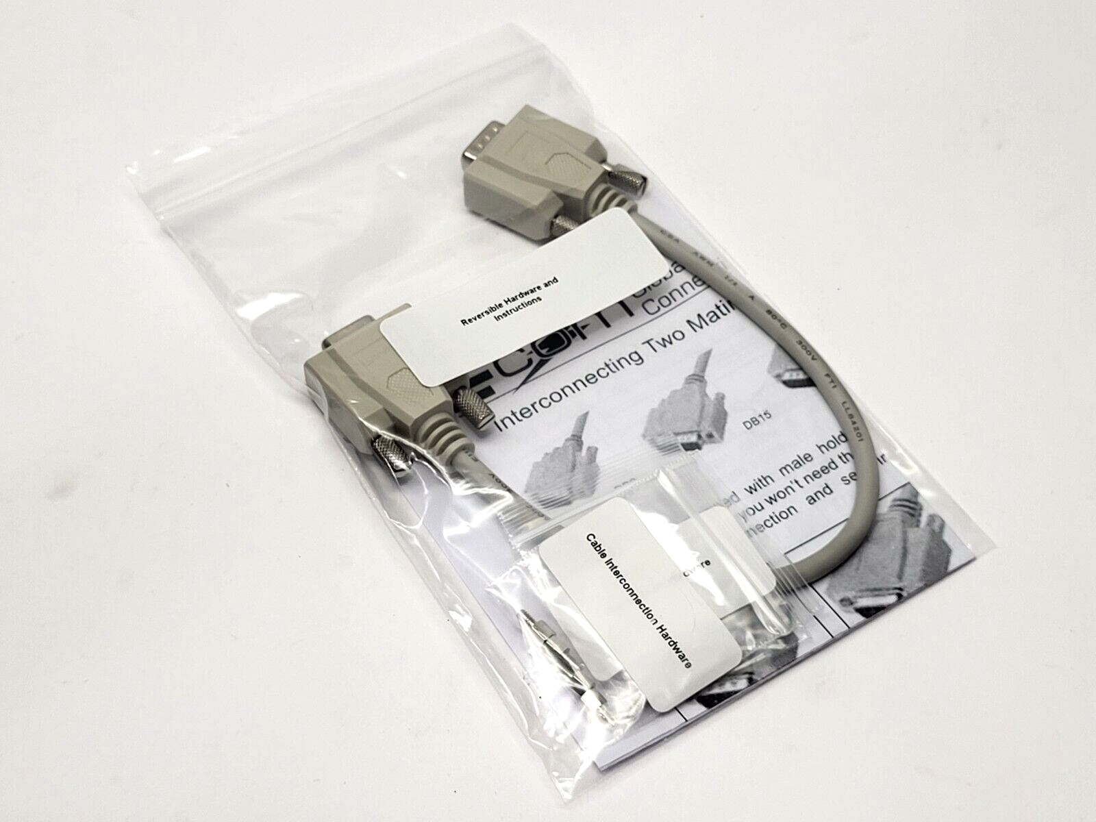 L-Com CRMN9MF-1 DB9M Cable - New – Open box - Maverick Industrial Sales