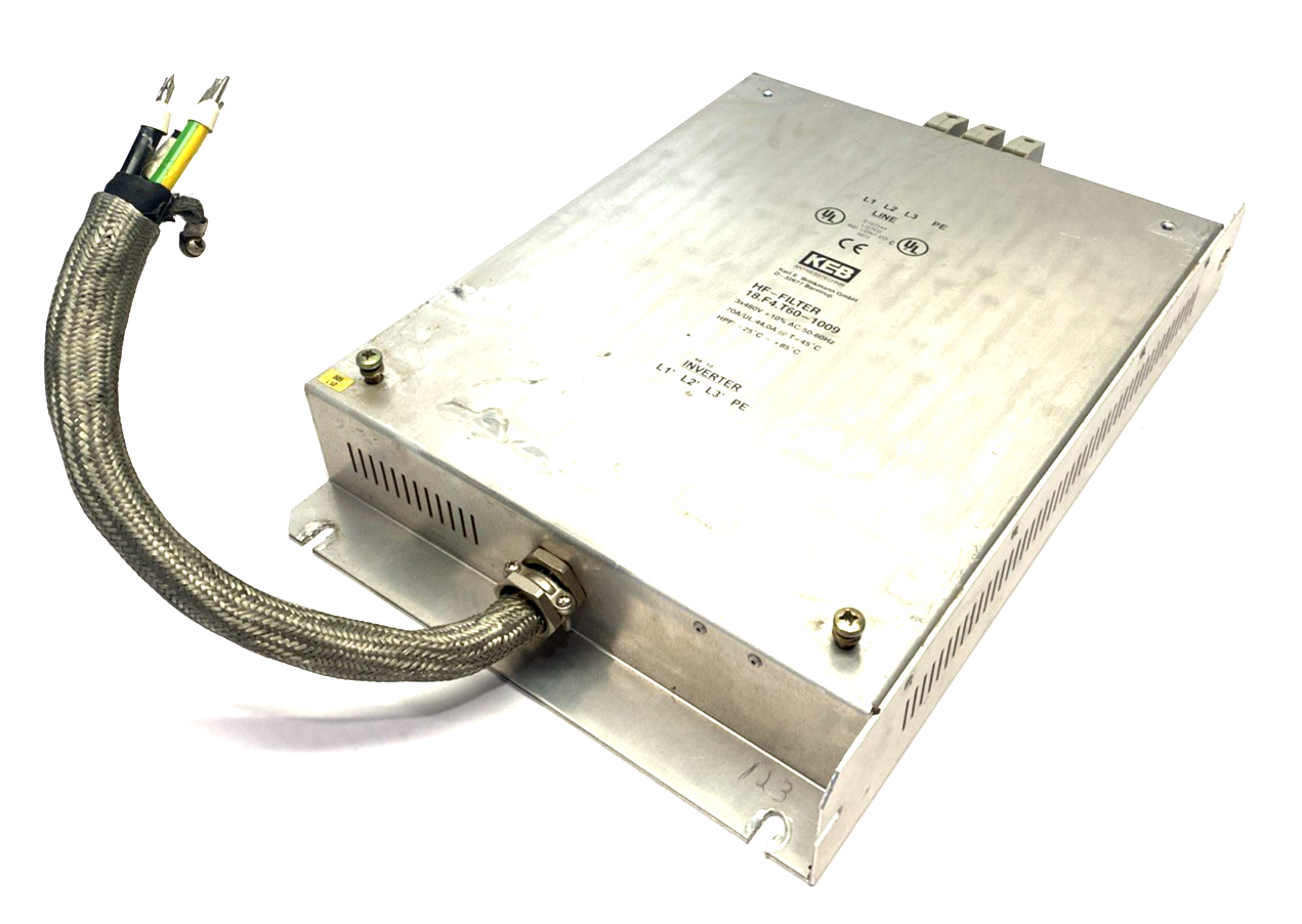 18.F4.T60-1009 | KEB HF-Filter 3x460V 70A - Used - Maverick Industrial Sales