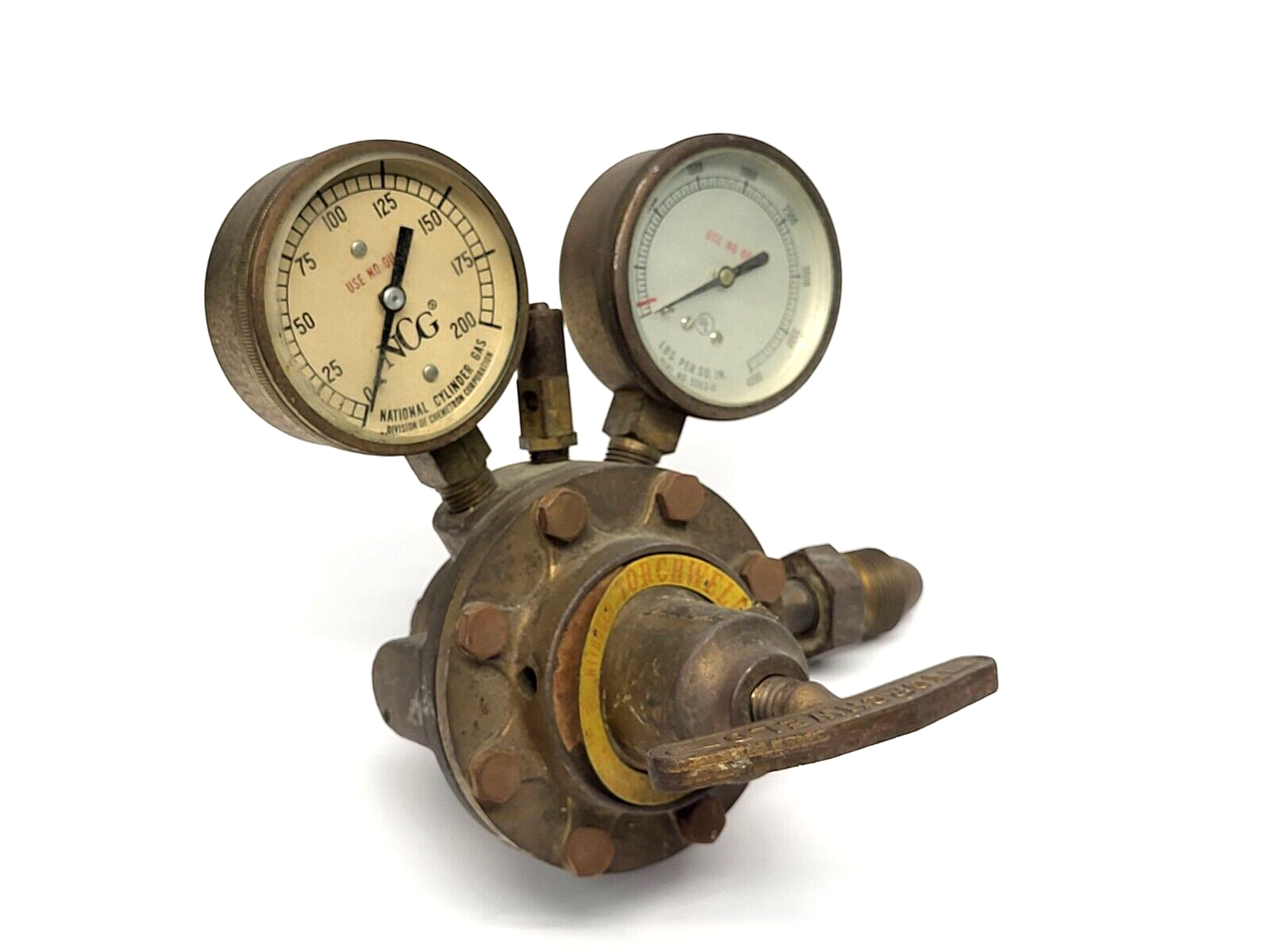 National Cylinder Torchweld 6508 Double Gauge Regulator - Maverick Industrial Sales